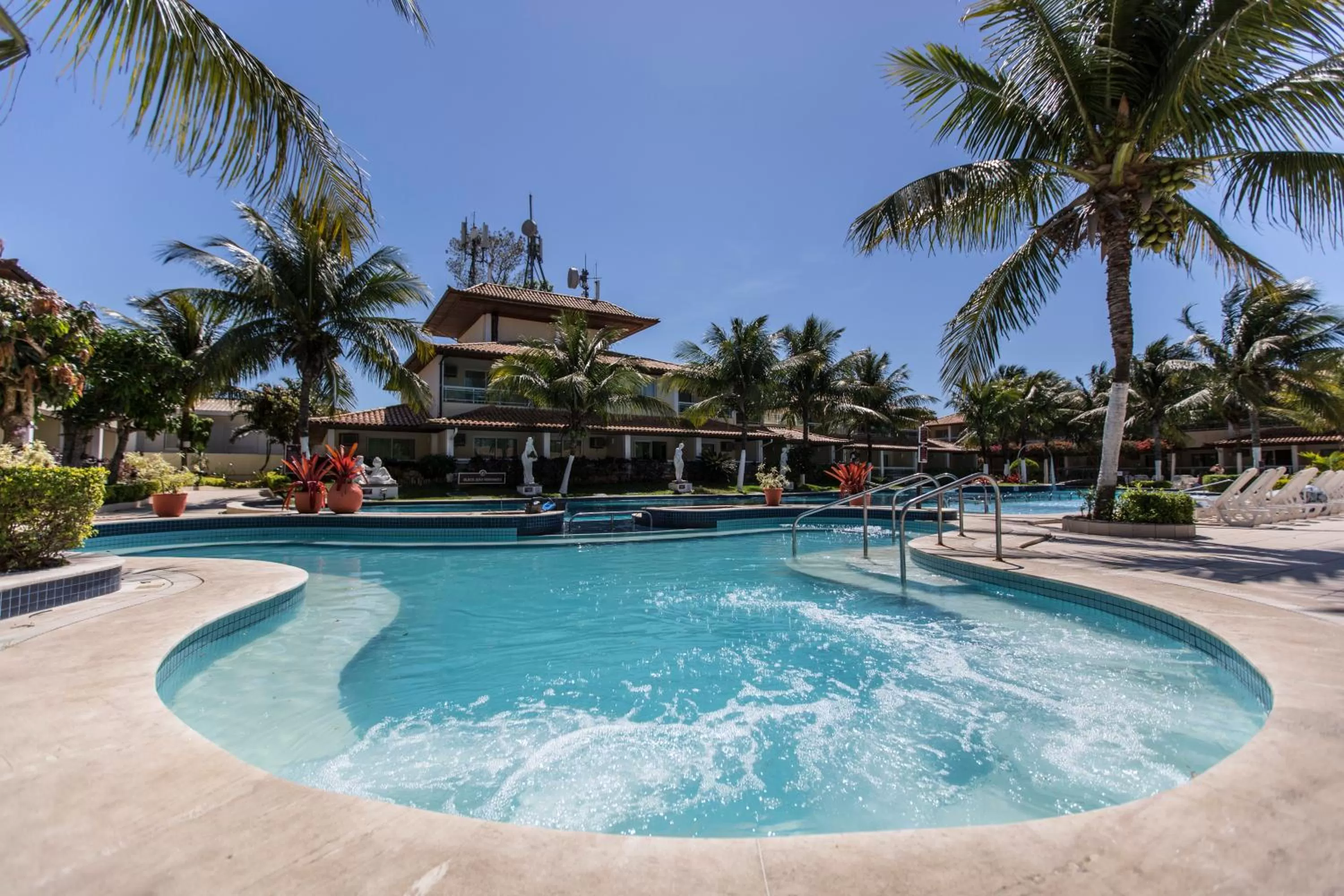 Pool view in Hotel Atlântico Búzios Convention