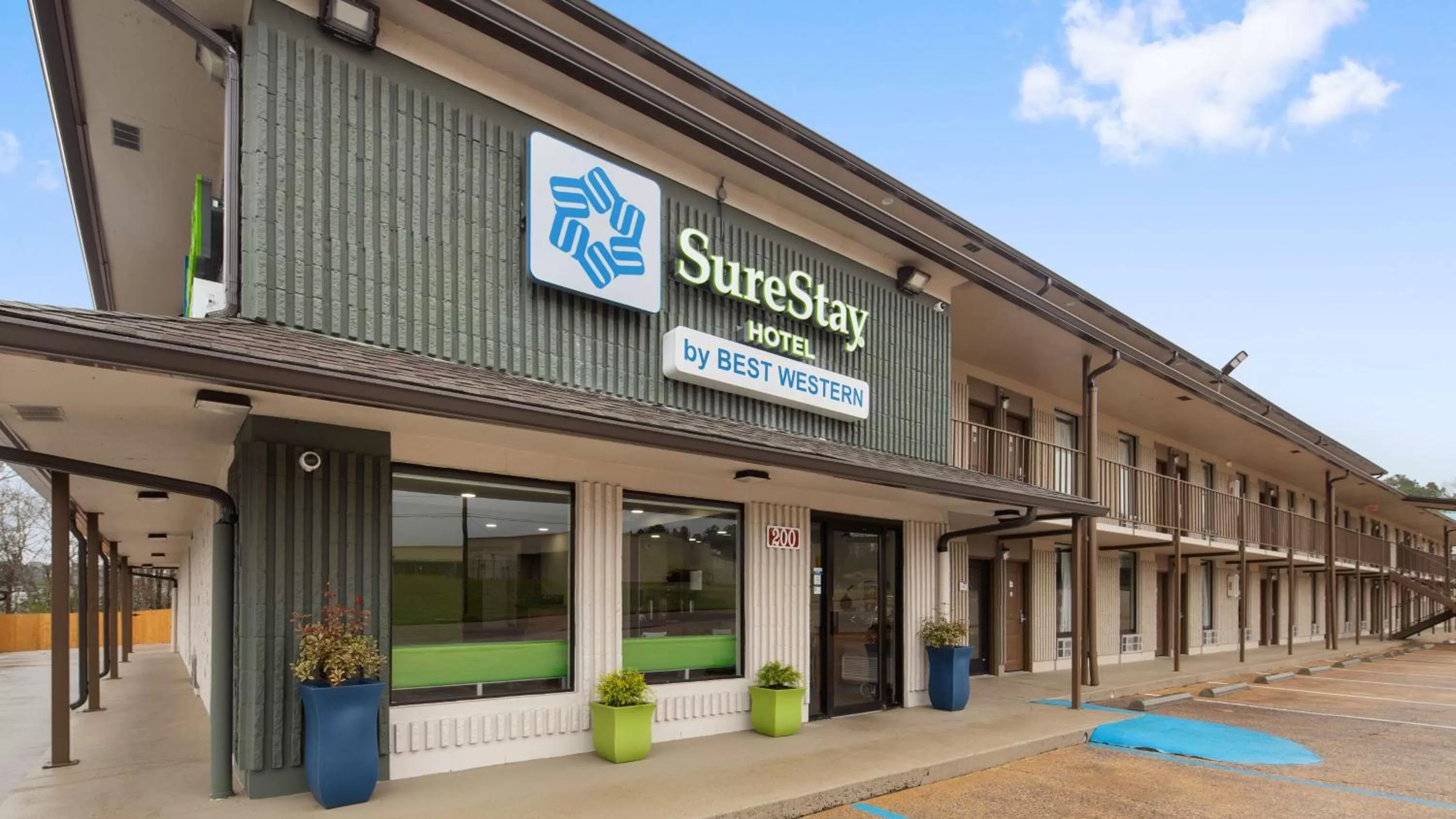 Property building in SureStay Hotel by Best Western Jasper