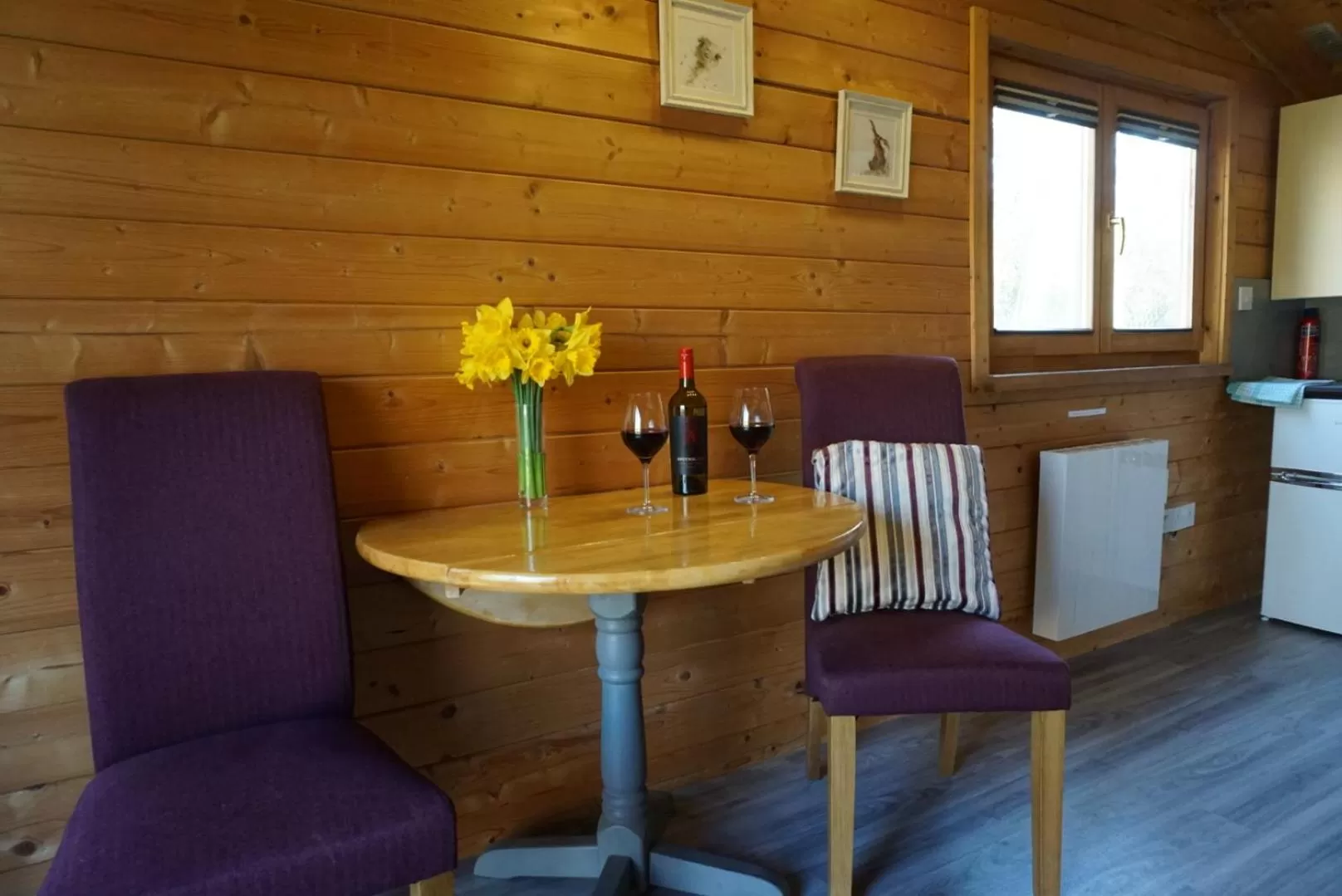 Living room in West View Lodge