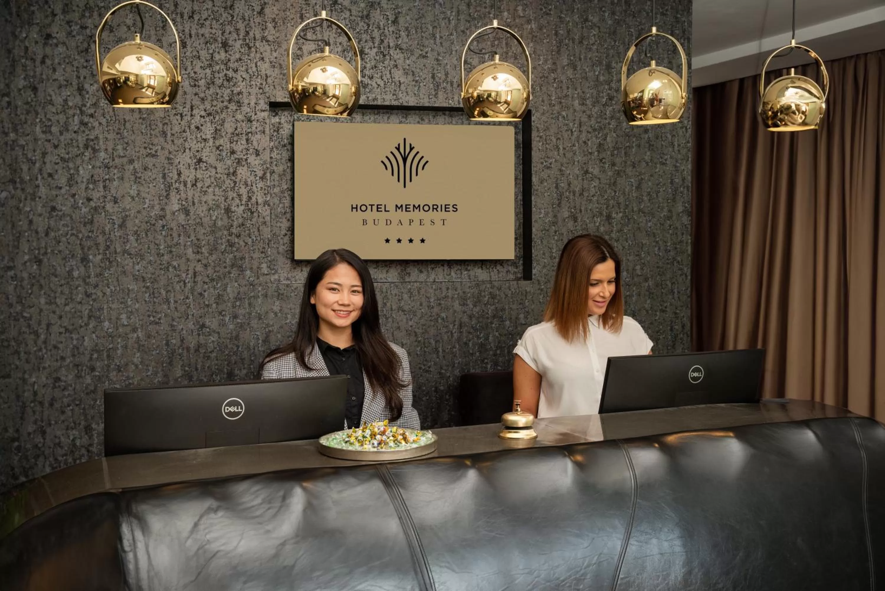 Lobby or reception in Hotel Memories Budapest