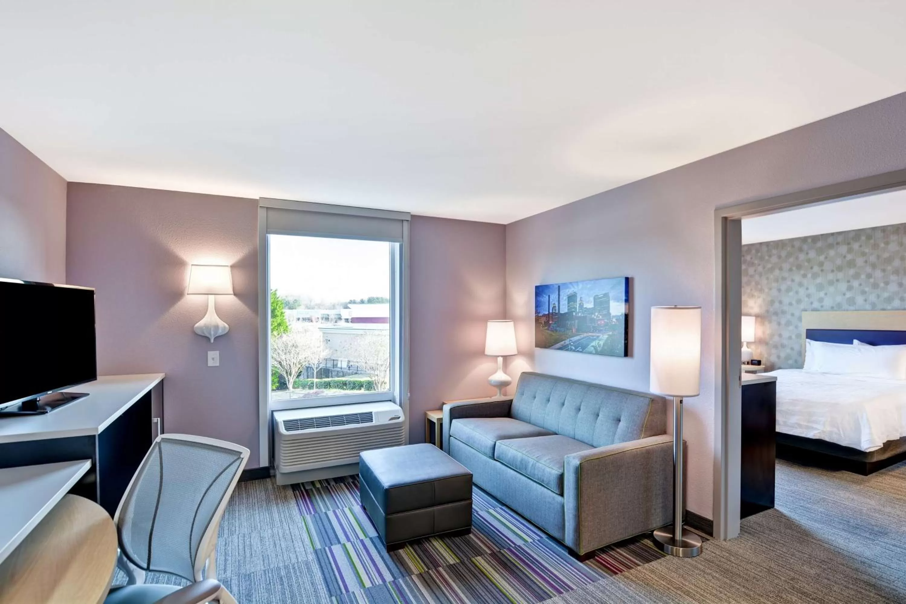 One-Bedroom Queen Suite - Non-Smoking in Home2 Suites By Hilton Winston-Salem Hanes Mall