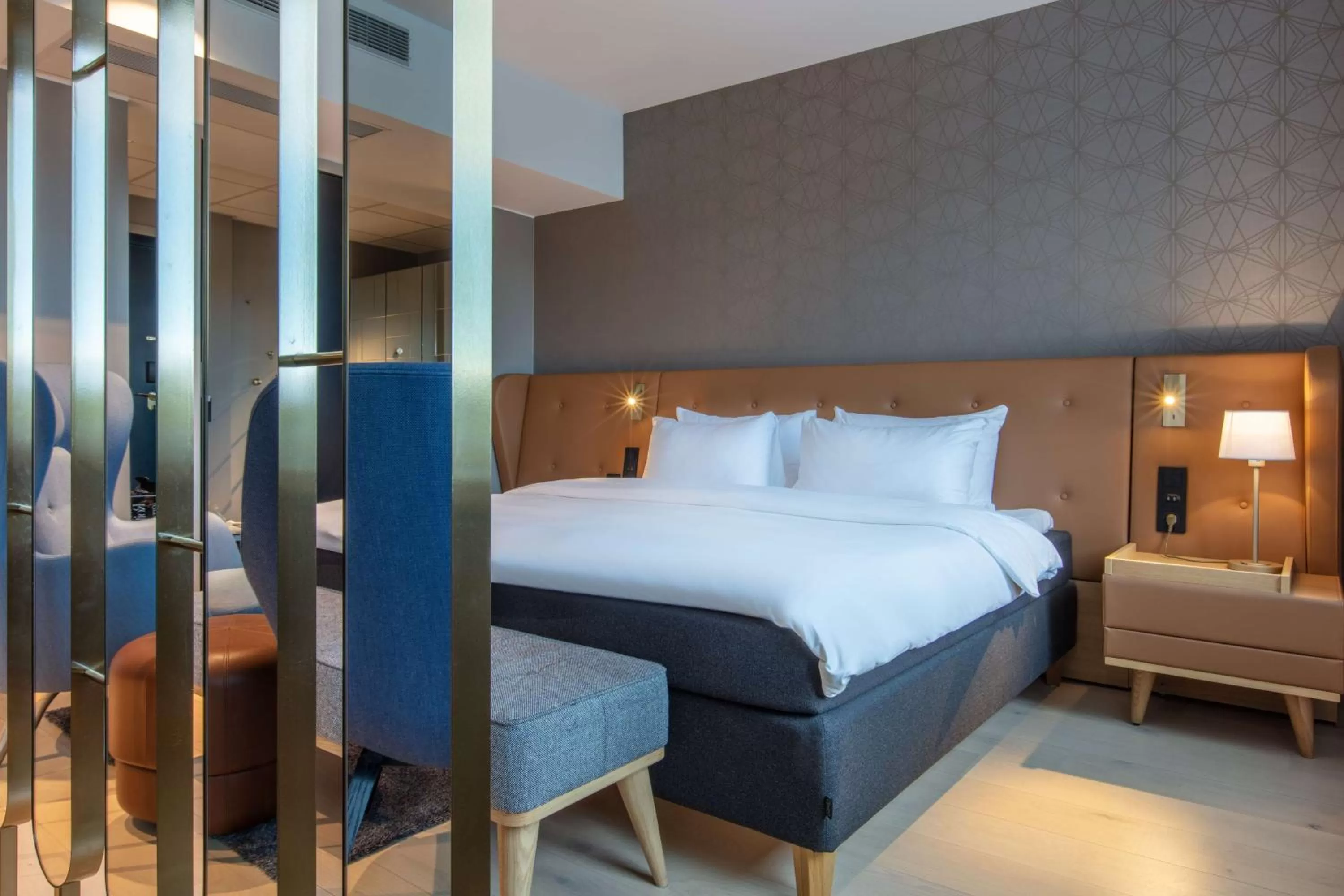 Photo of the whole room, Bed in Radisson Blu Atlantic Hotel, Stavanger