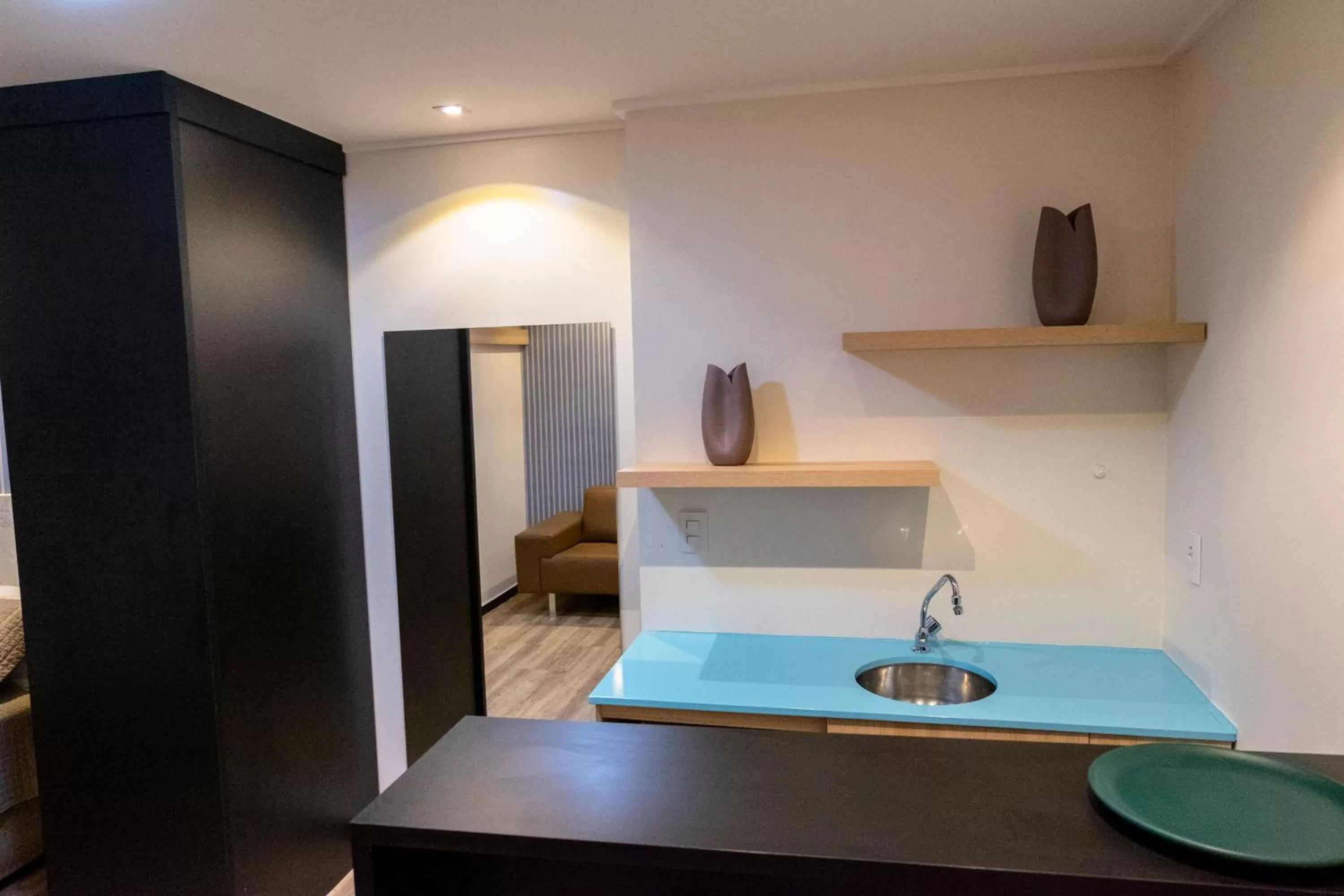 Kitchen or kitchenette in Arrey Executive Hotel