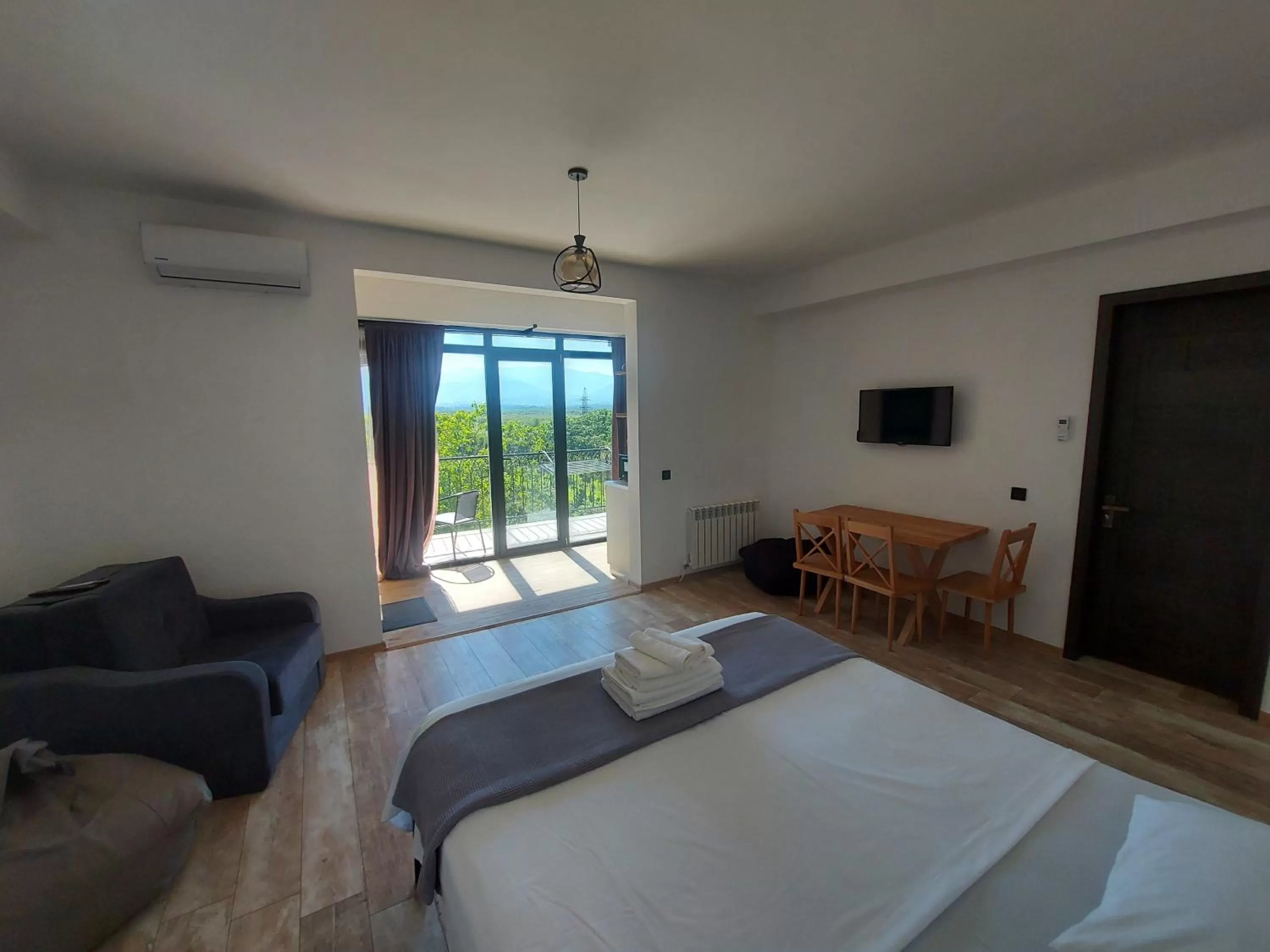 Bedroom in Level Up Hotel & Restaurant