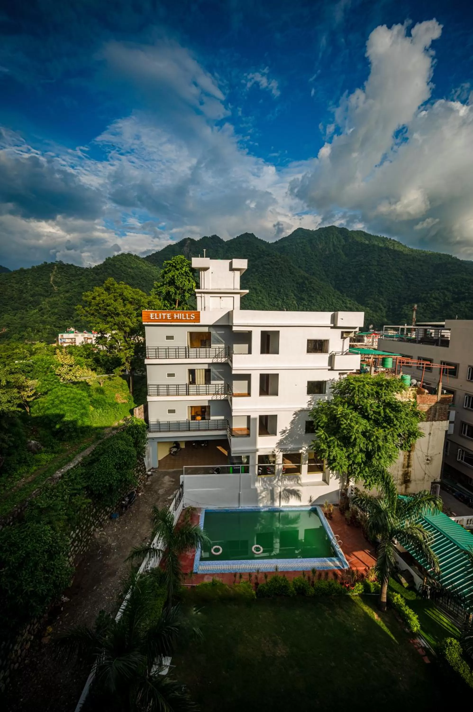 Property building in Hotel Rishikesh Grand by Kool Stays