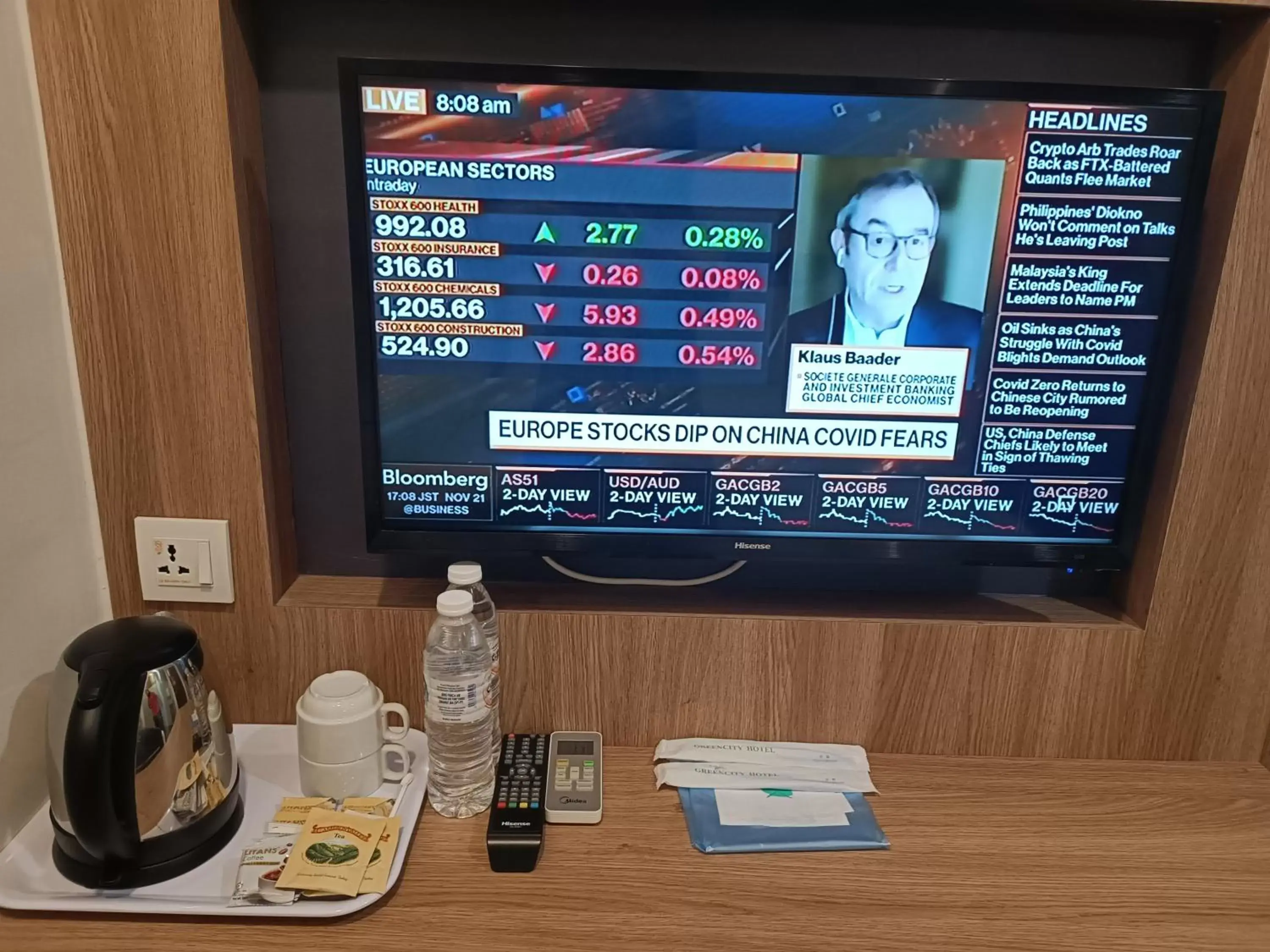 Standard Twin Room in Greencity Hotel Standard Twin Room in Greencity Hotel