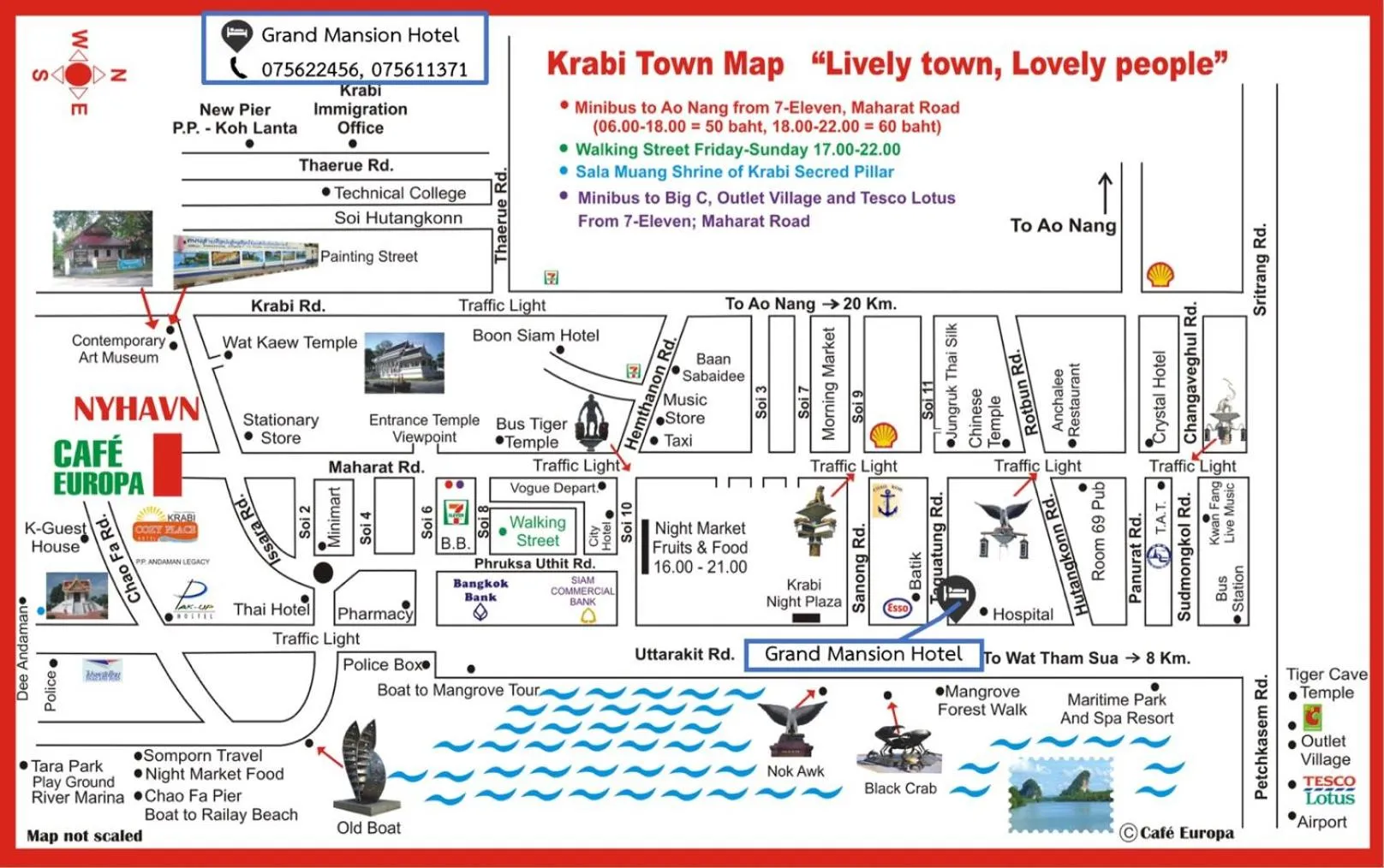 Location in Grand Mansion Hotel