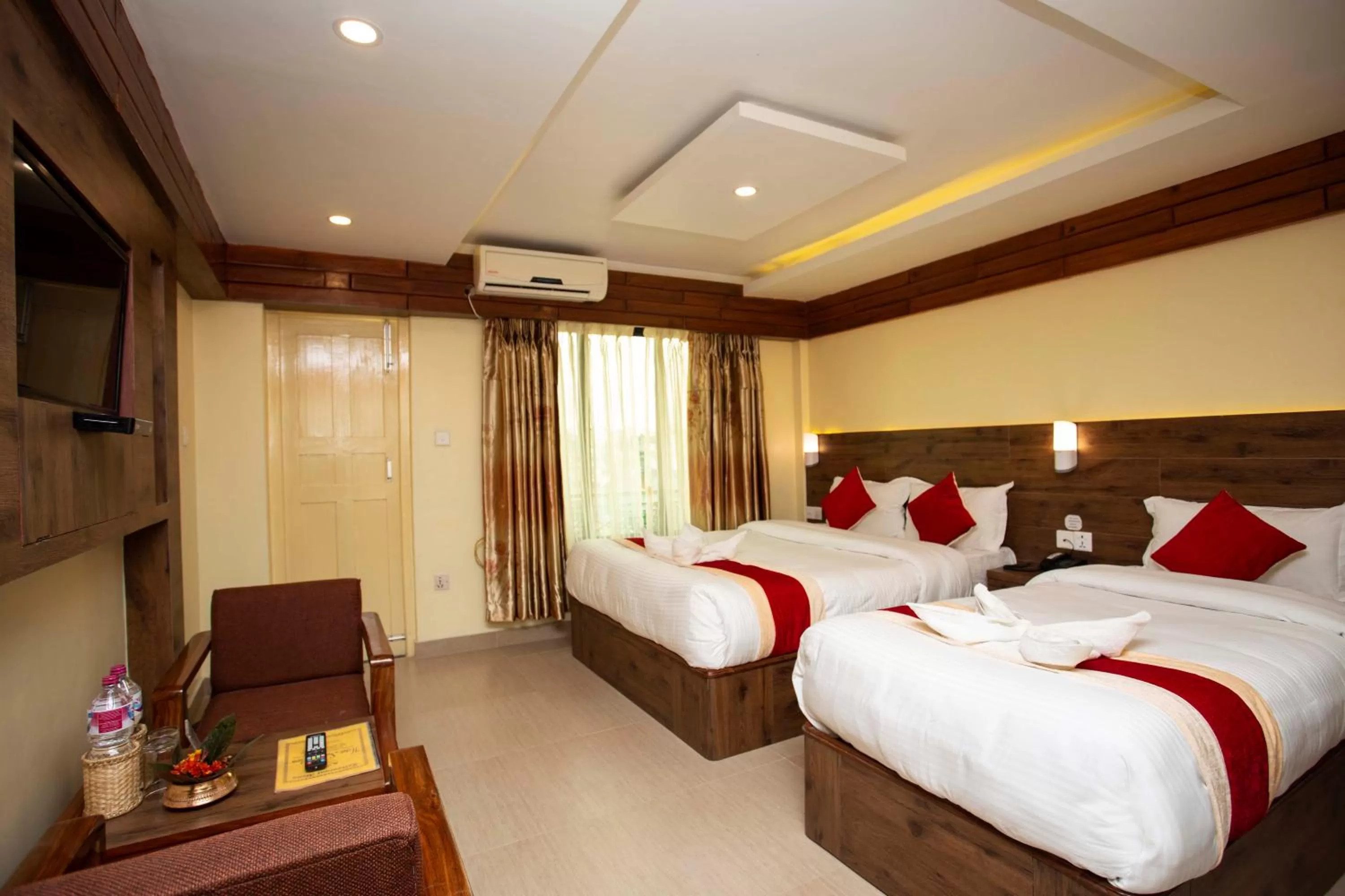 Bed in Hotel Splendid View