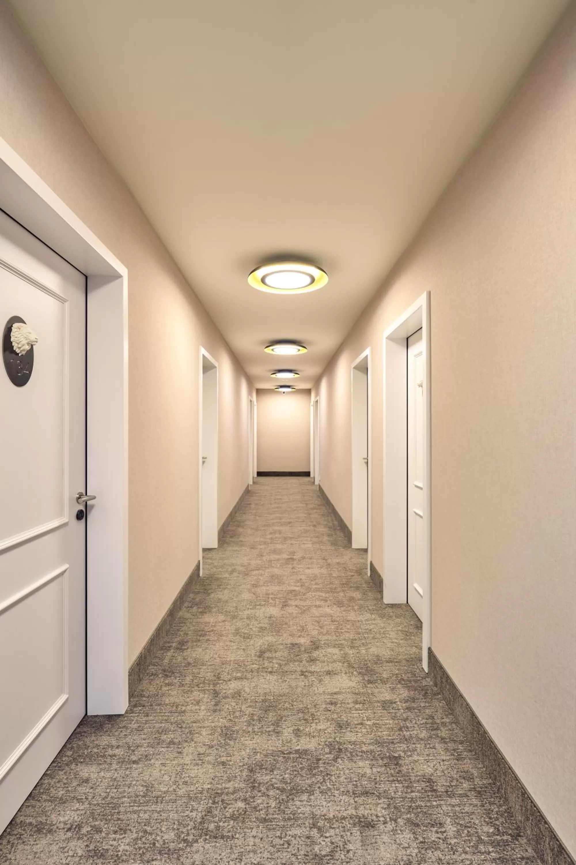 Facade/entrance in Karls Hotel