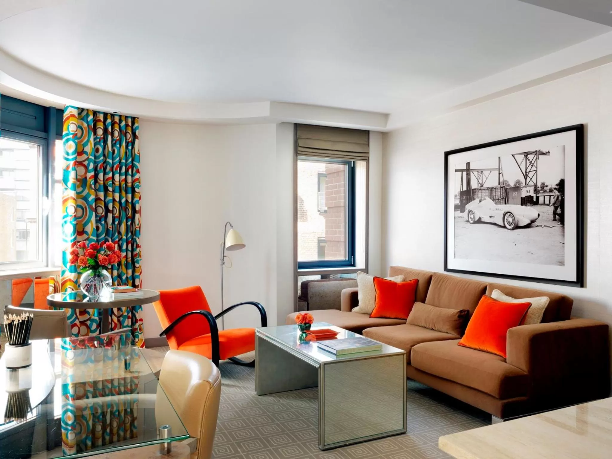 Living room in The Marylebone Hotel