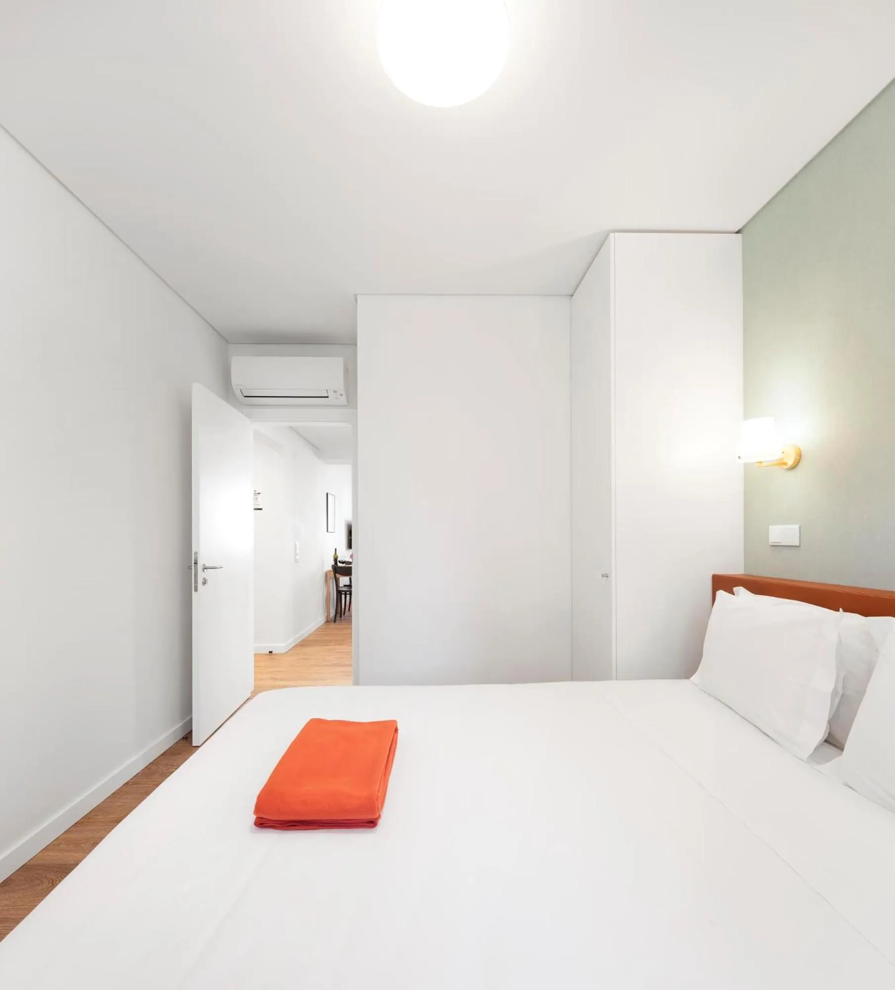 Bedroom, Bed in Lisbon Serviced Apartments - Avenida