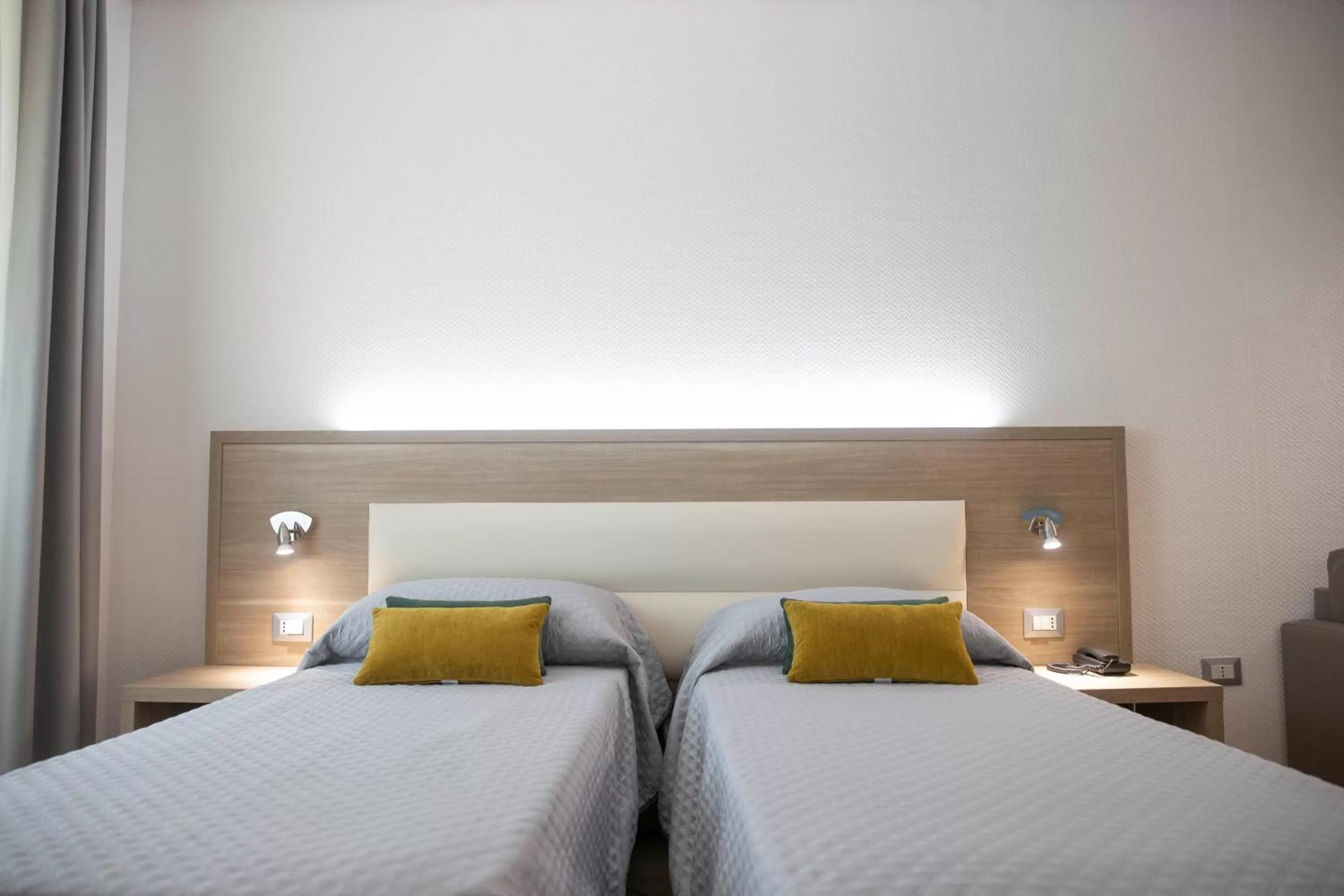 Bed in Pegasus Hotel