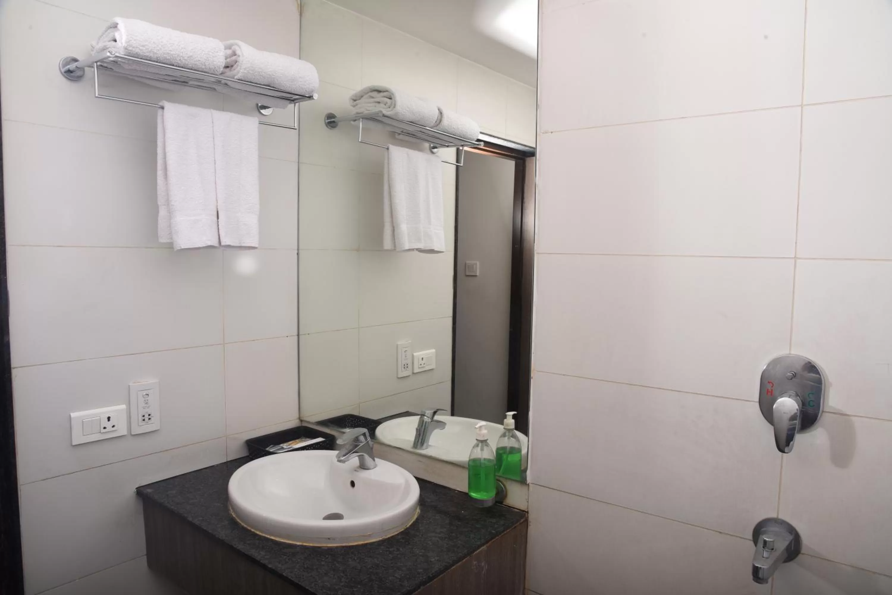 Bathroom in Hotel Sabareesh Park