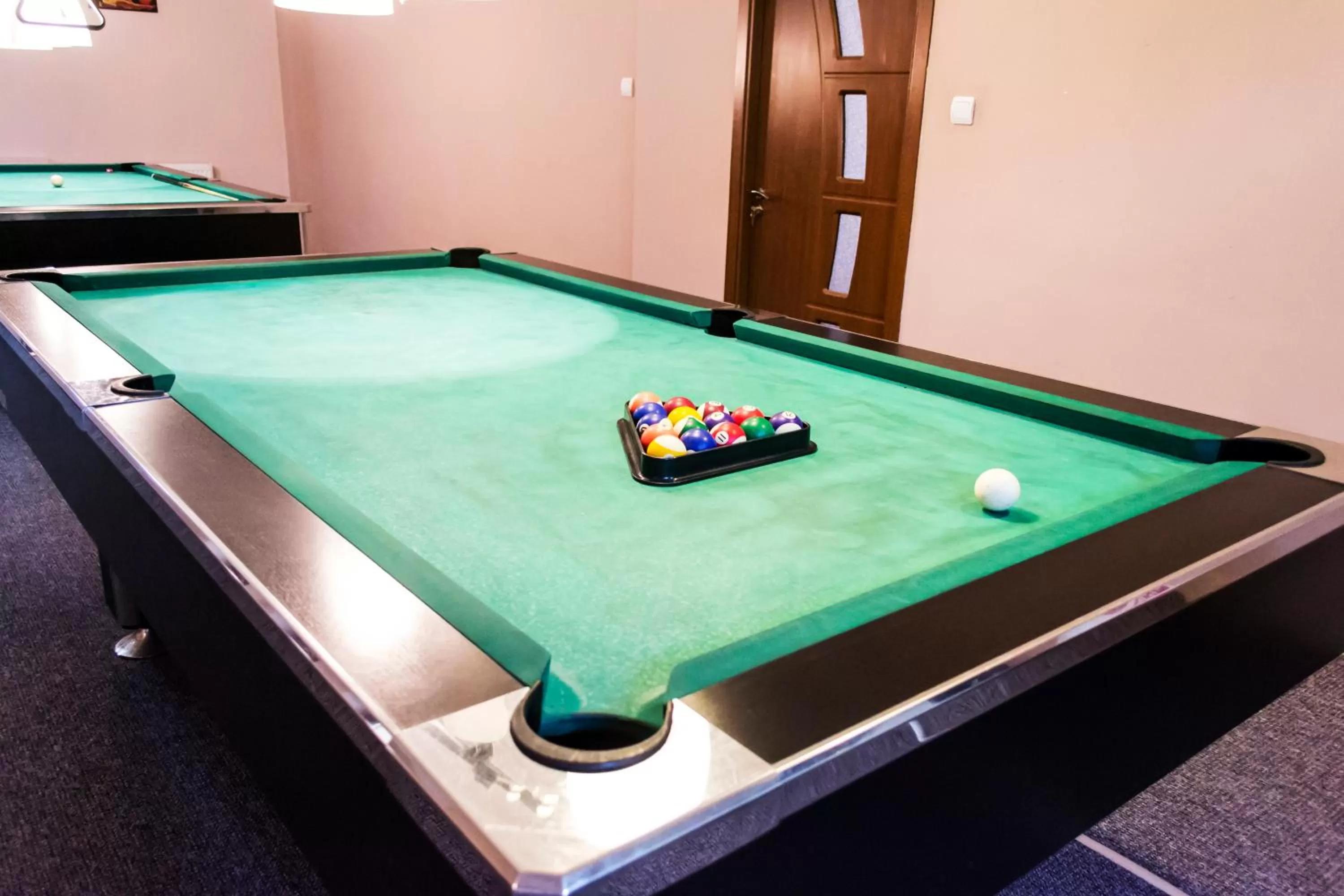 Billiards in Hotel Corsar