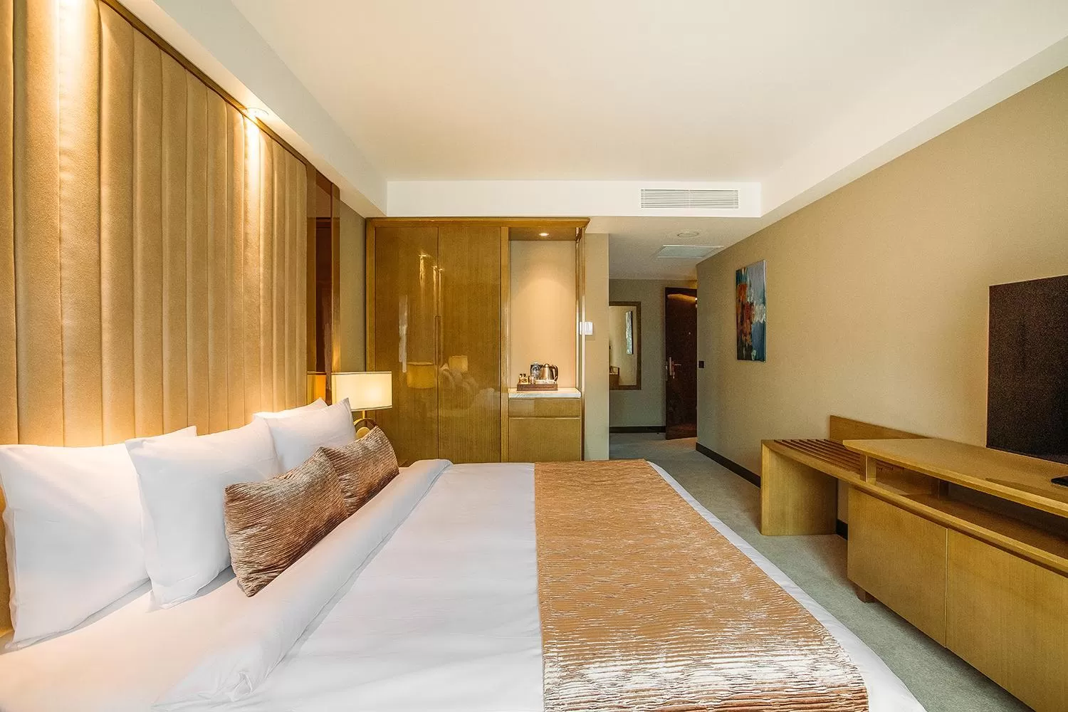 Photo of the whole room, Bed in Marjan Plaza Hotel