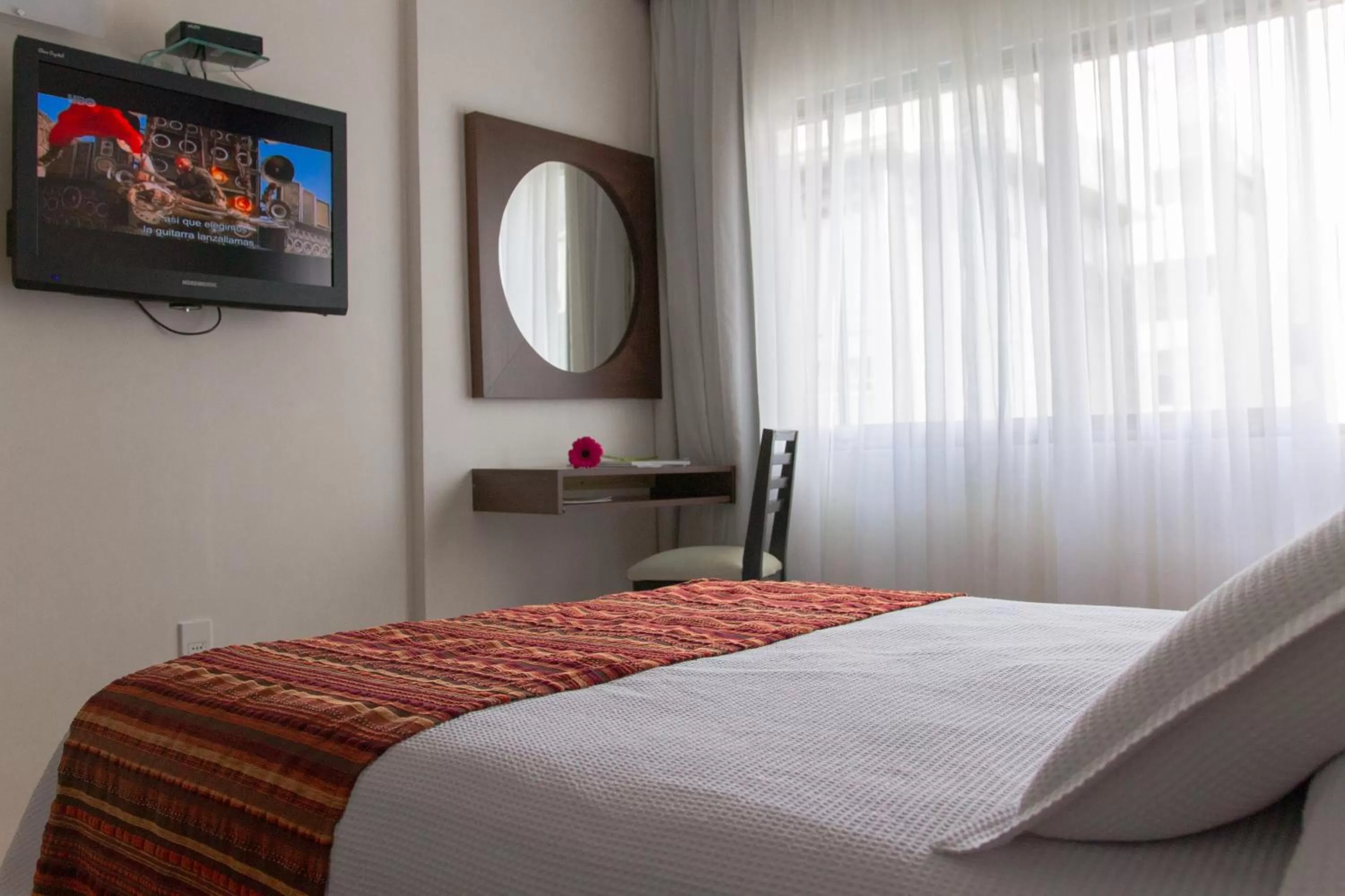 Bed in Hotel America