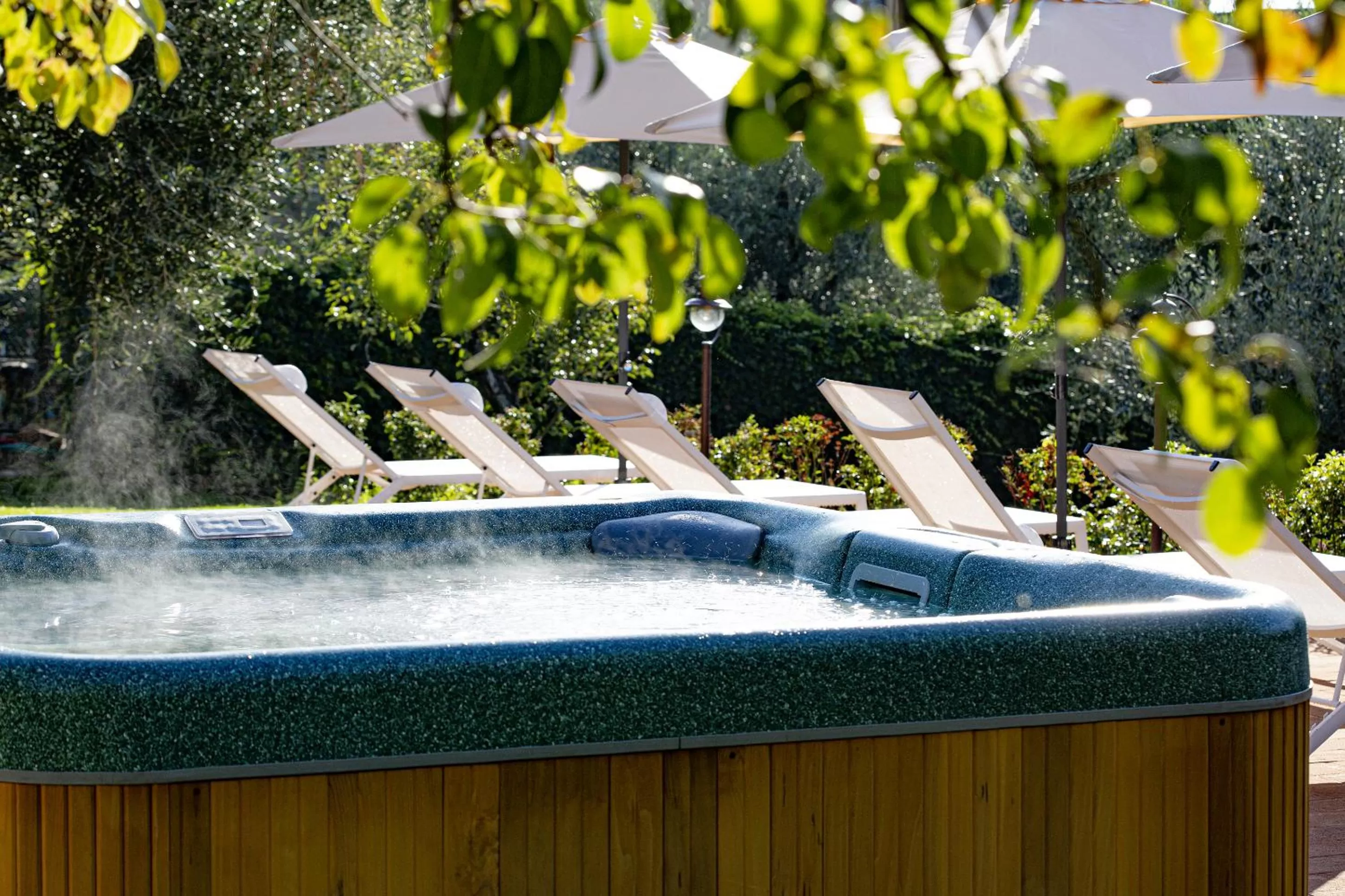 Hot Tub in CorteViva Boutique B&B