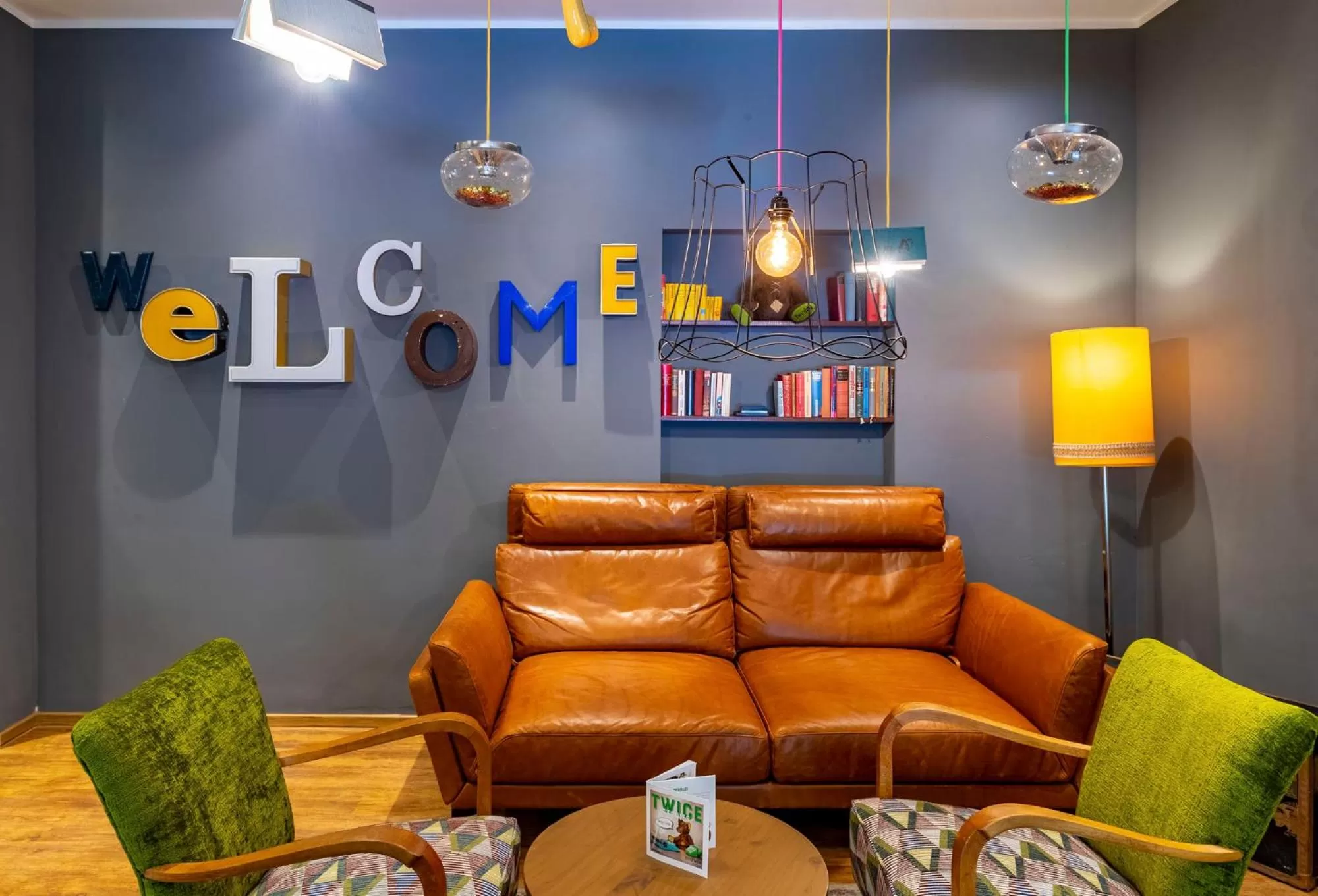 Seating area in tinyTwice Hotel Bonn