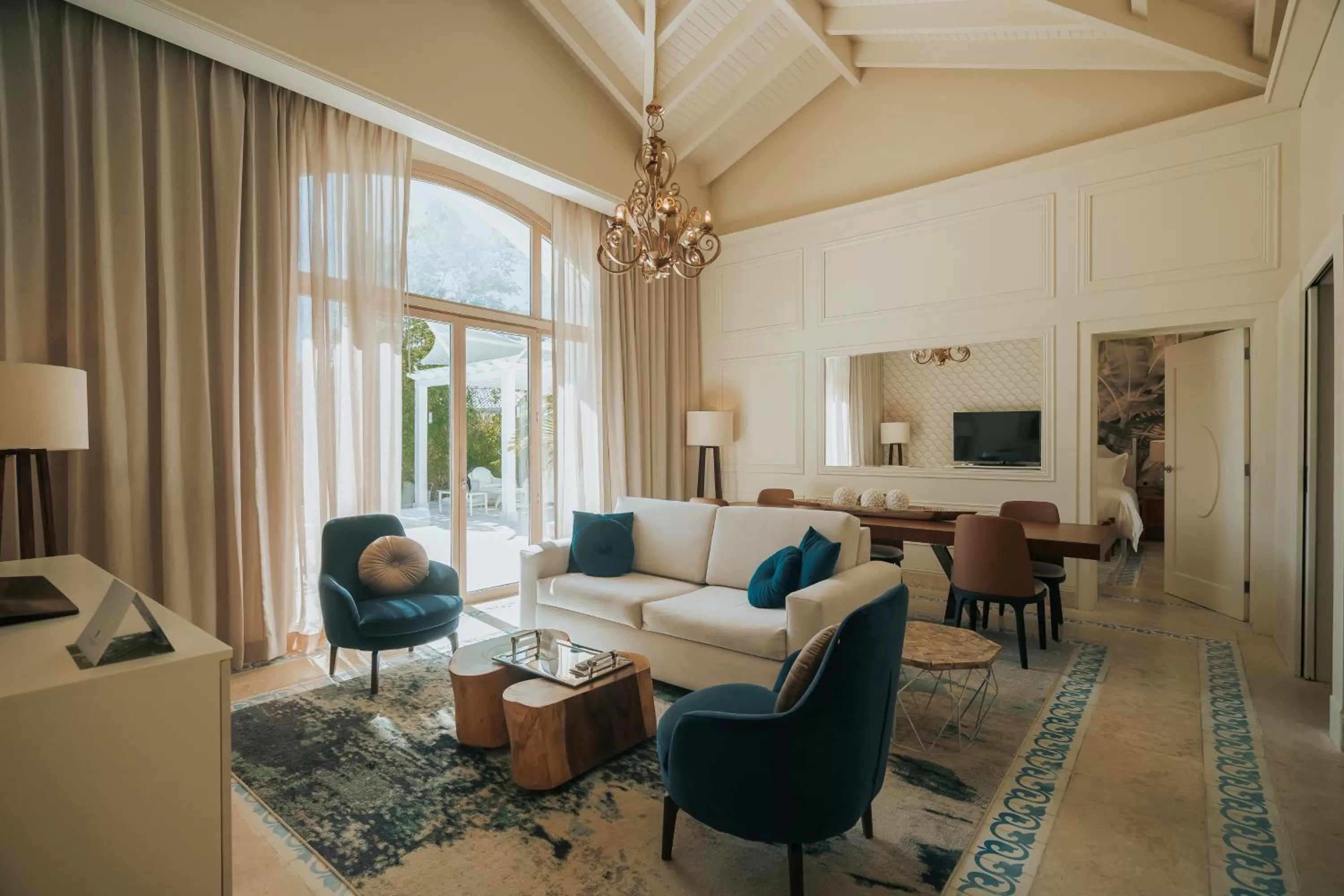 Living room in Eden Roc Cap Cana