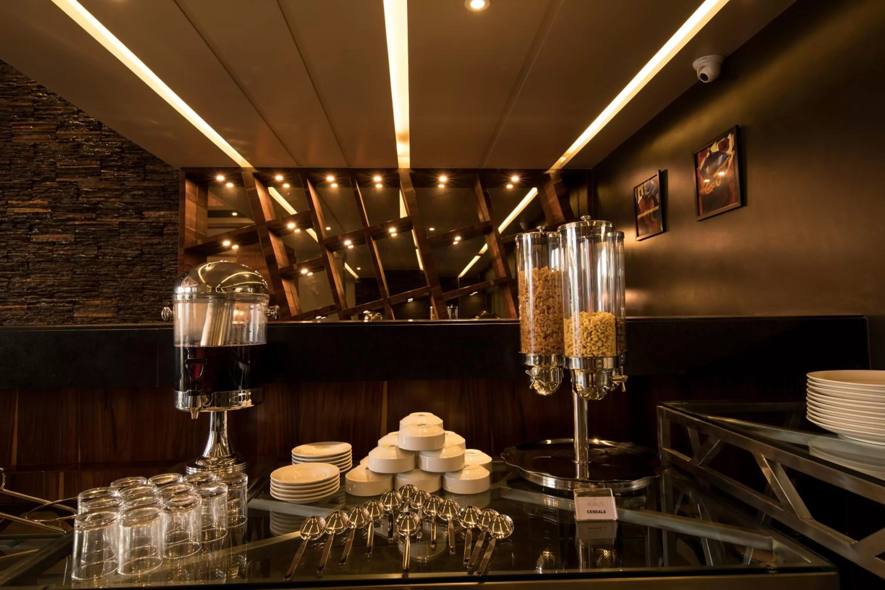 Food and drinks in Hotel Aurus