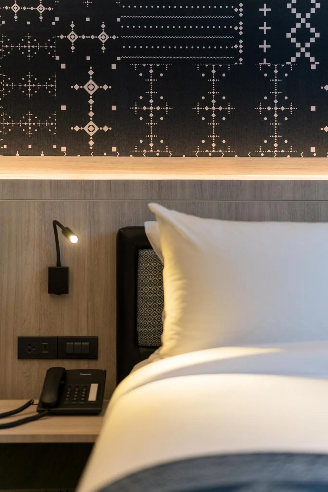 Bed in Salee Boutique Hotel