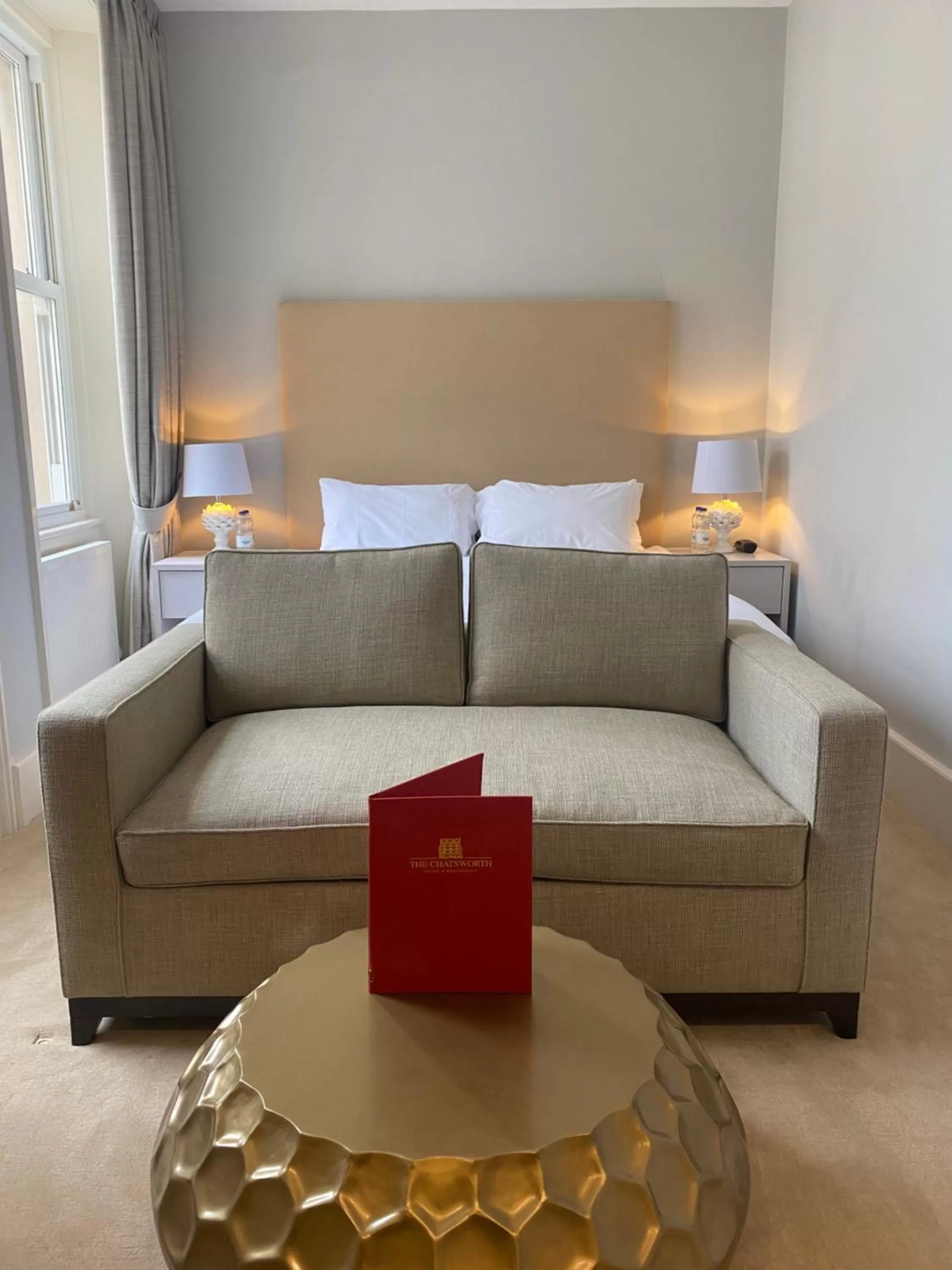 Bed in The Chatsworth Hotel