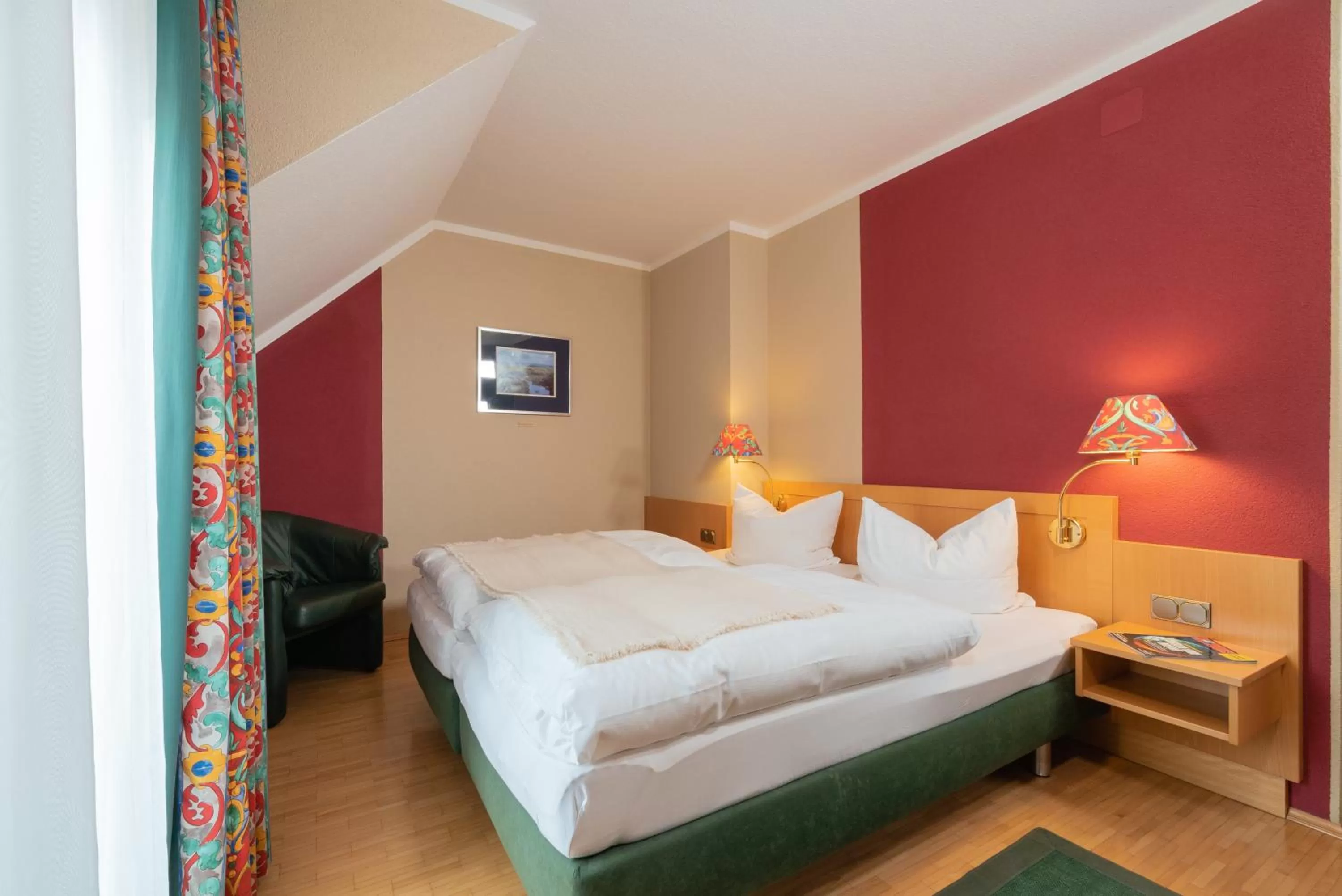 Bed in Wirtshaus & Hotel Zur Alten Brauerei Zapf