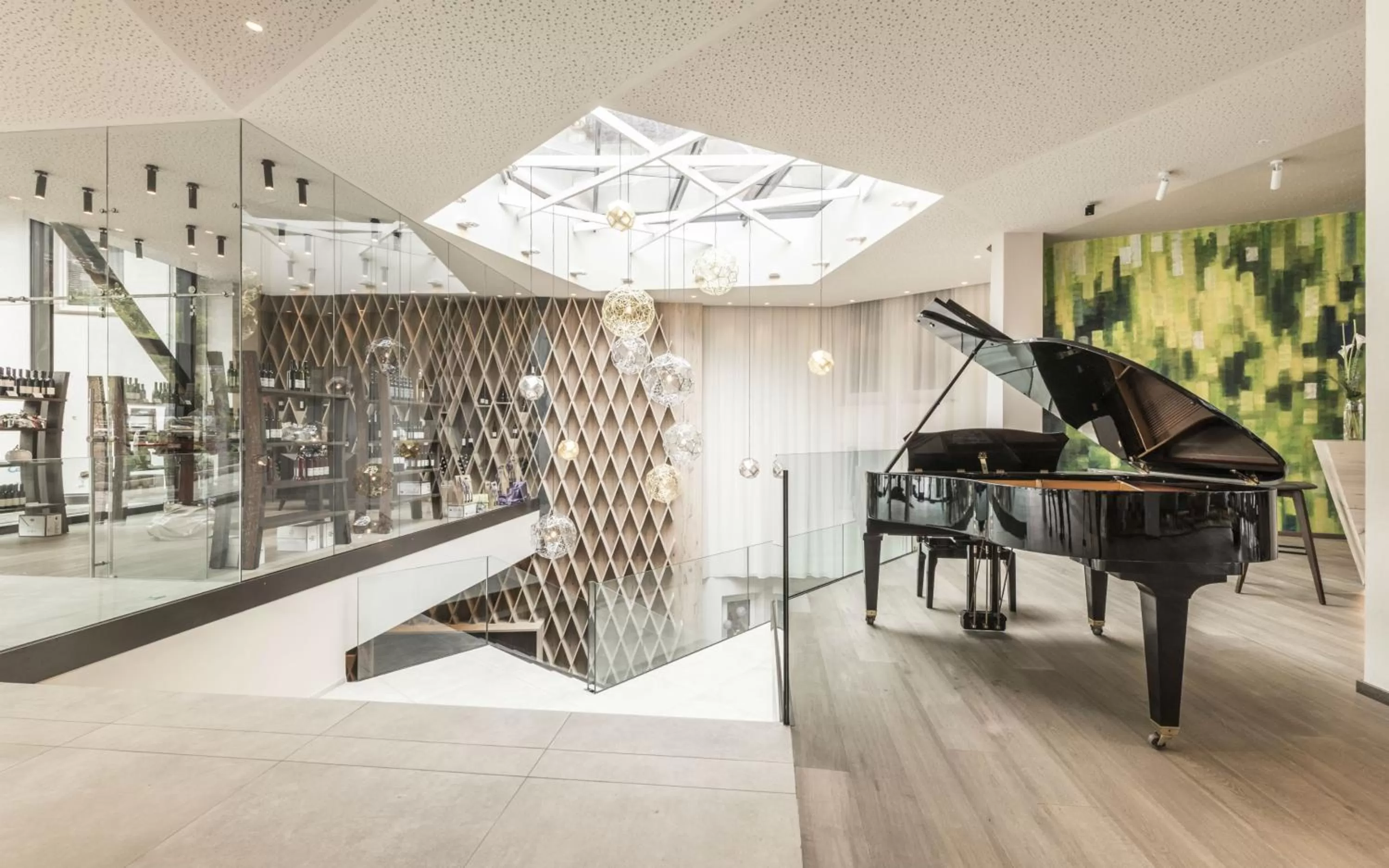 Lounge or bar in Hotel Rosengarten (Schenna Resort)