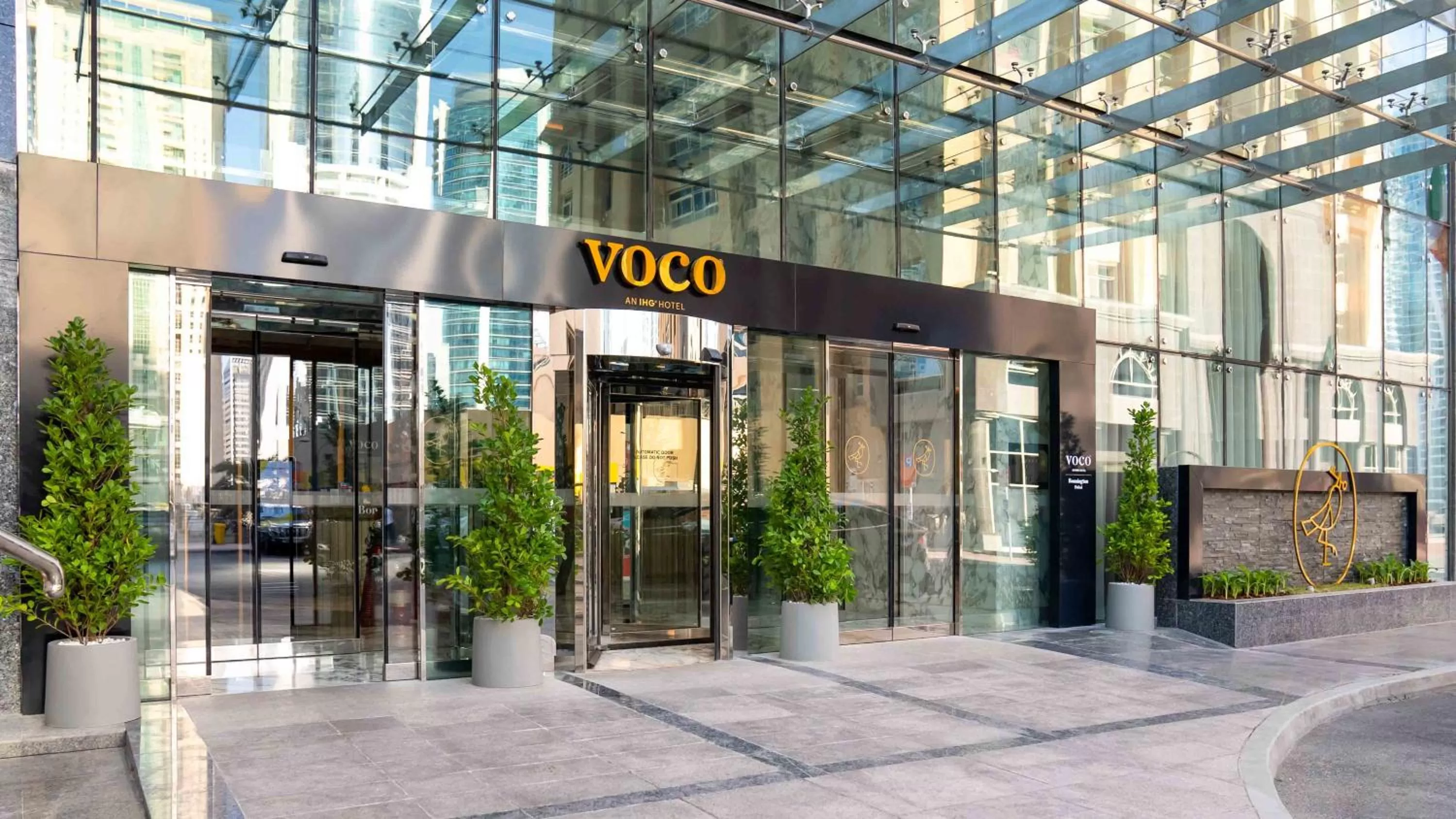 Facade/entrance in voco - Bonnington Dubai by IHG