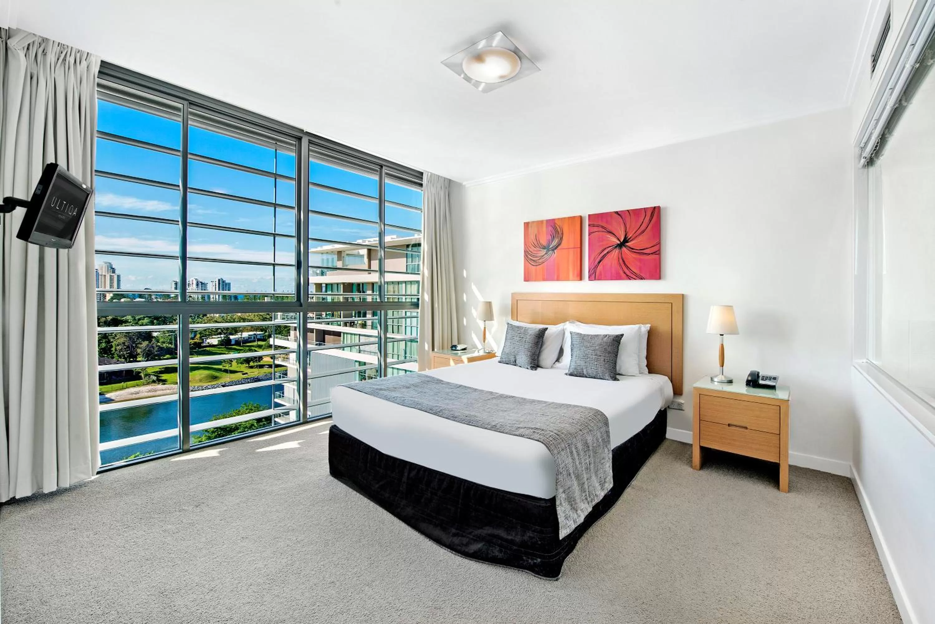 Bedroom, Bed in ULTIQA Freshwater Point Resort Broadbeach