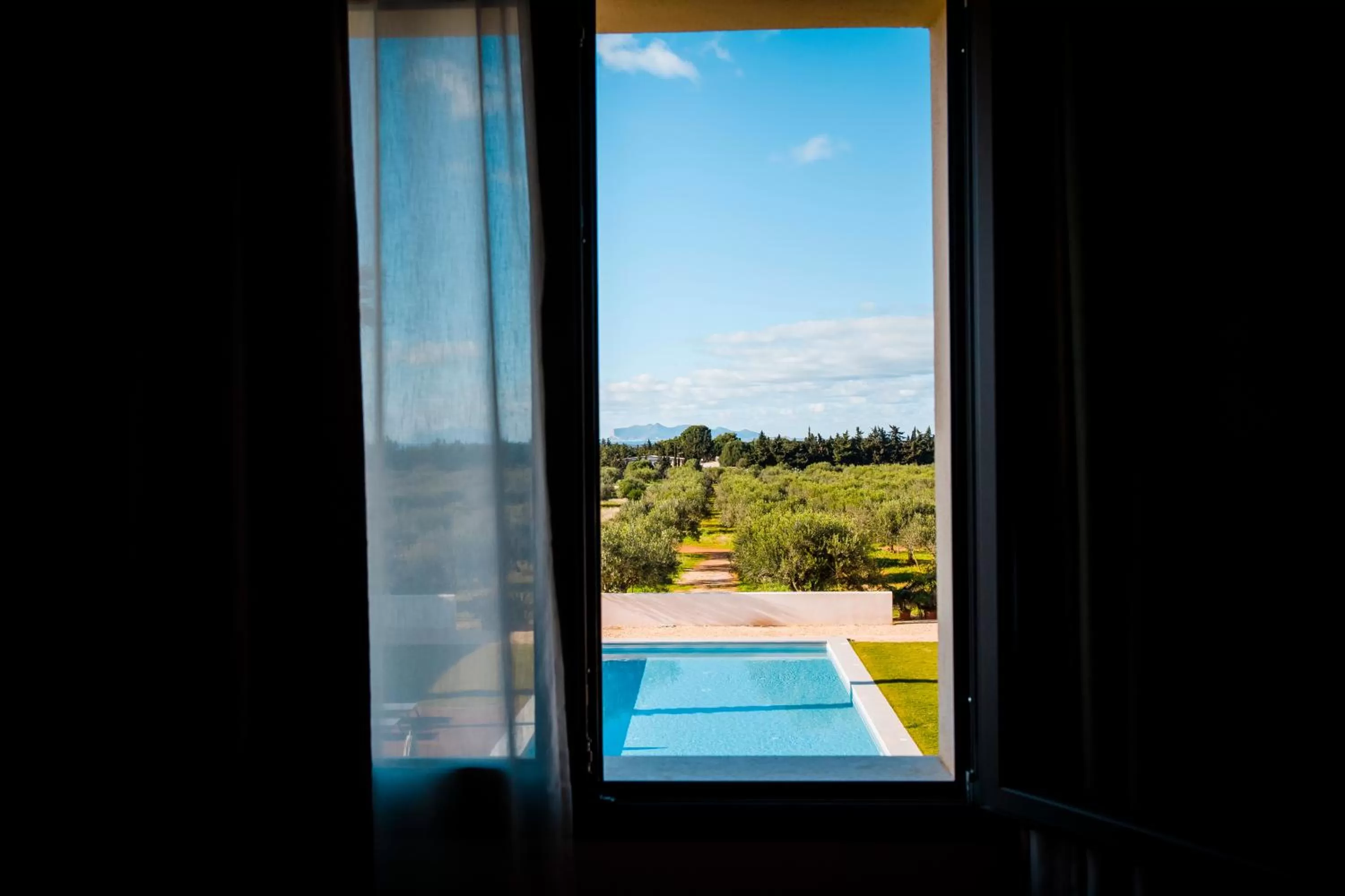 View (from property/room) in Baglio Custera