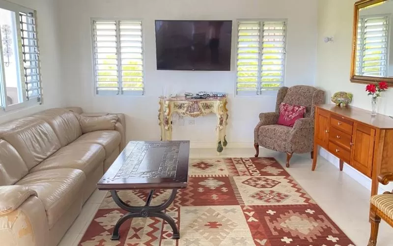Living room, Seating Area in Jamnick Vacation Rentals - Richmond, St Ann, Jamaica
