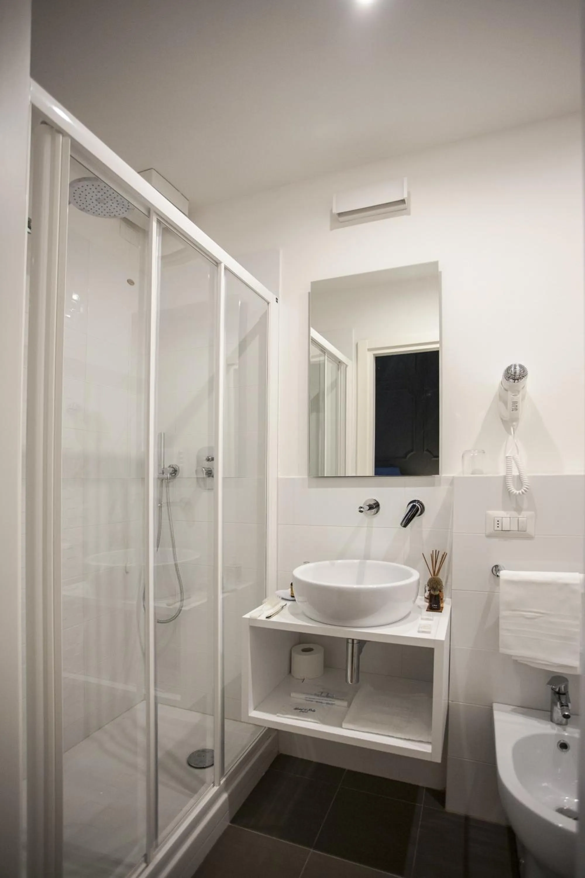 Shower in Hotel Il Sole