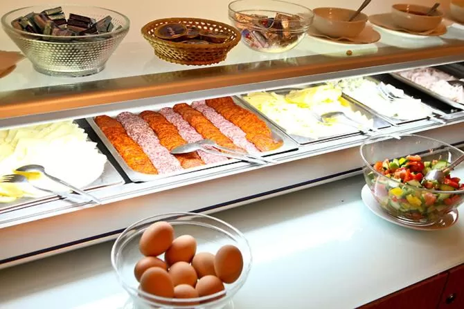 Food and drinks in Central Hotel Prague