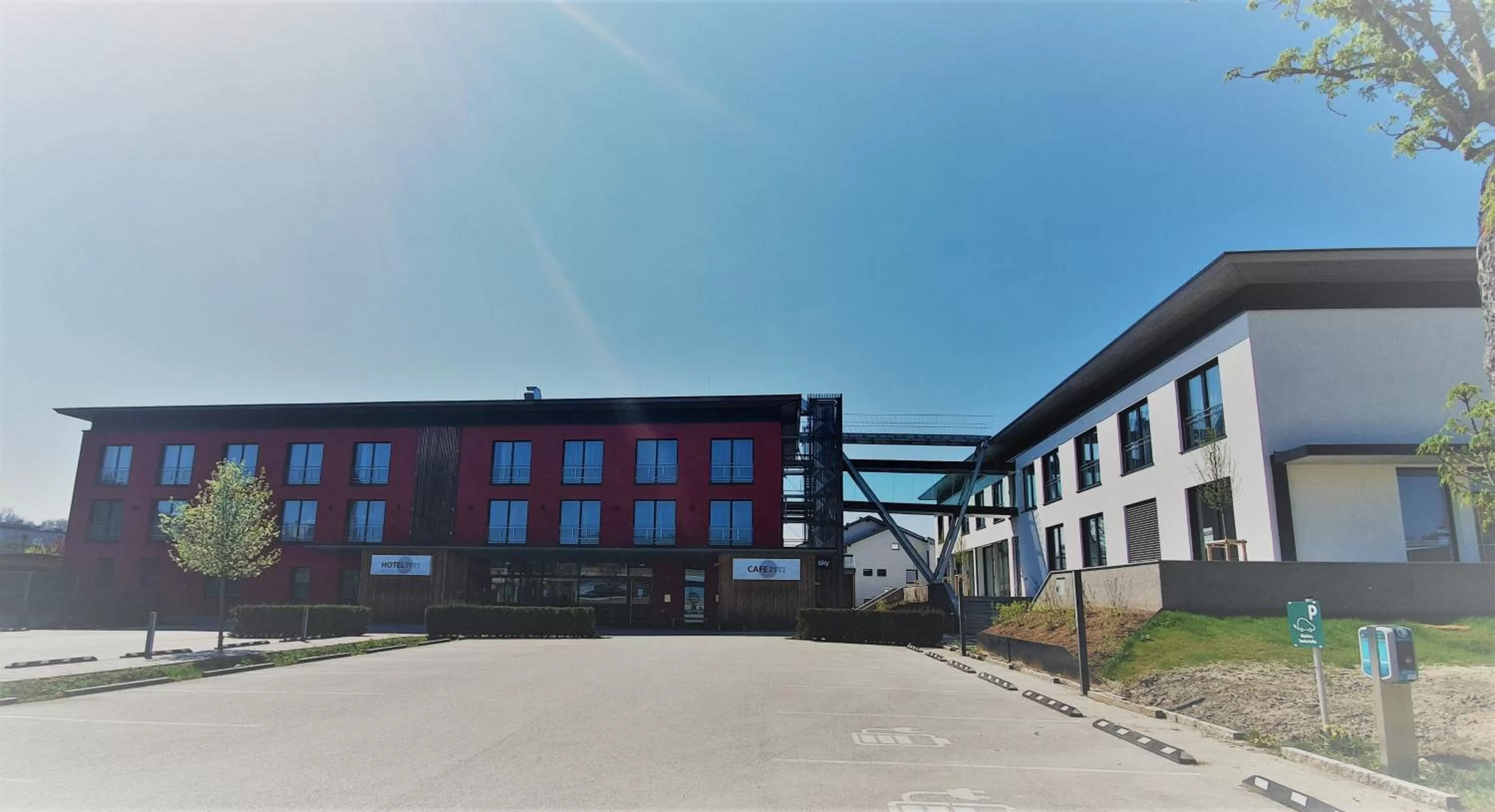 Property Building in Hotel Wallern Garni