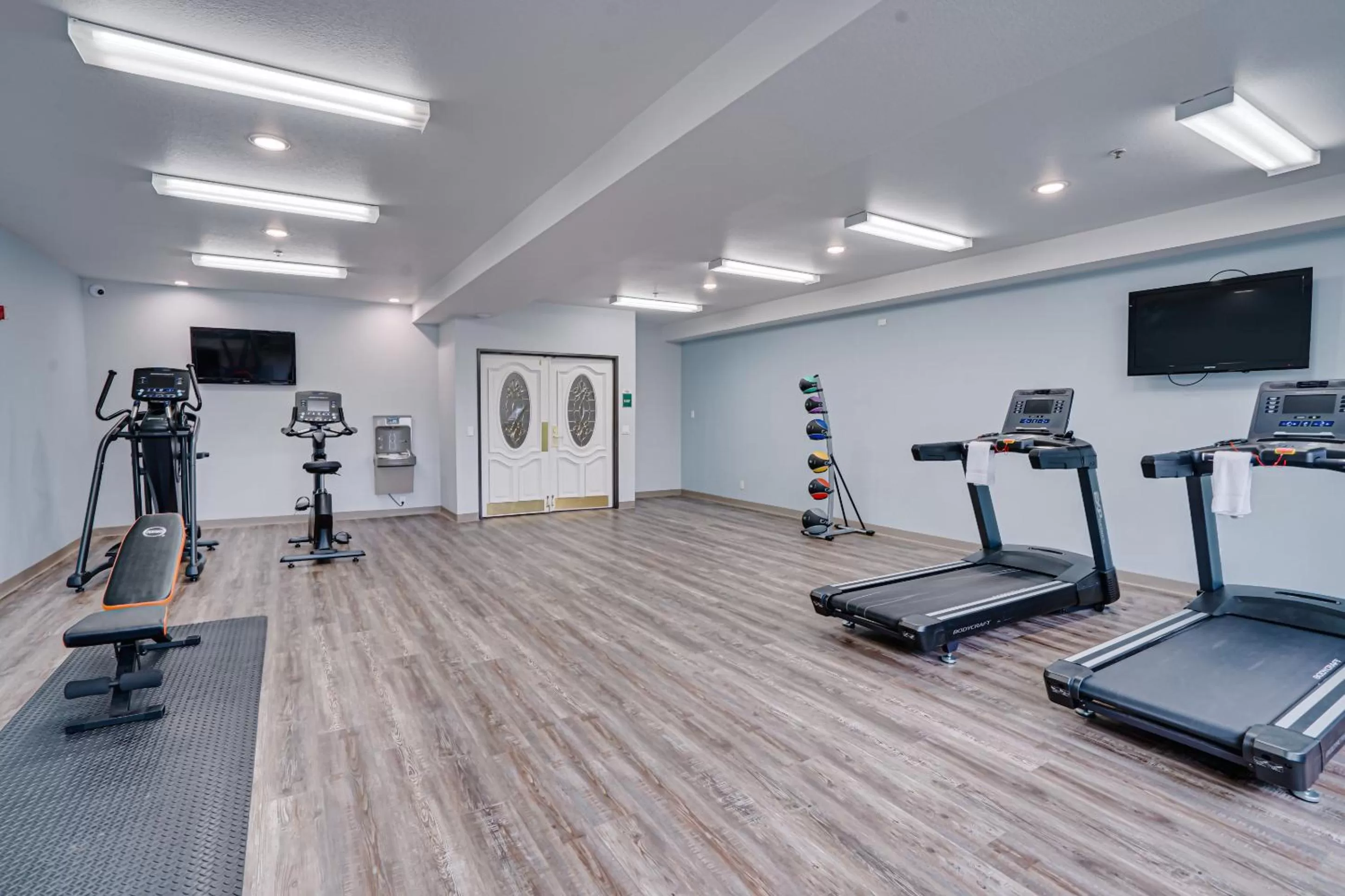 Fitness centre/facilities in The Ashley Inn & Suites