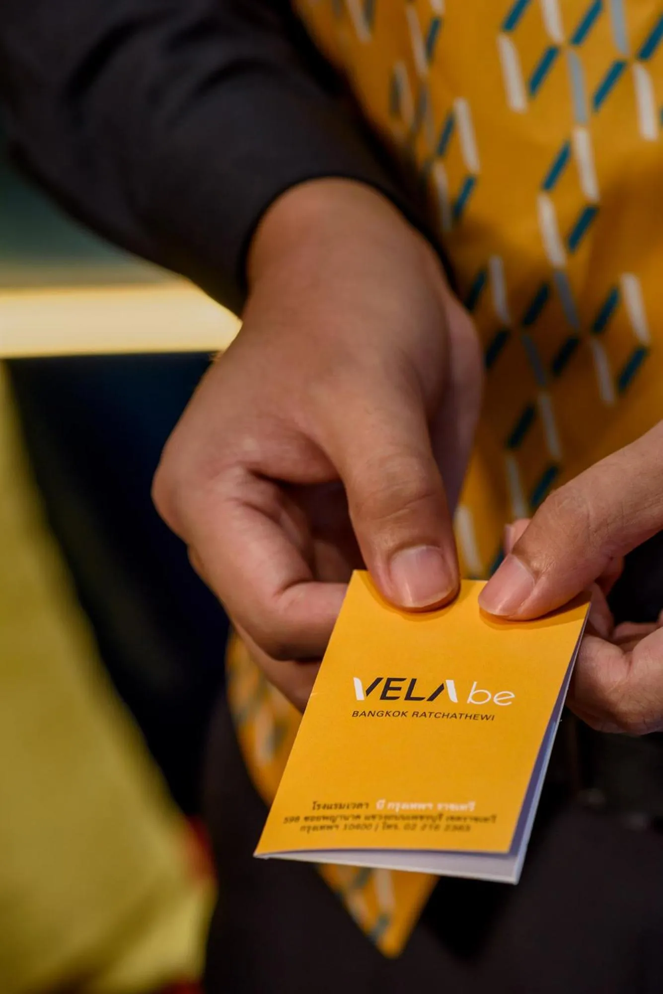 Property logo or sign in VELA be Bangkok Ratchathewi