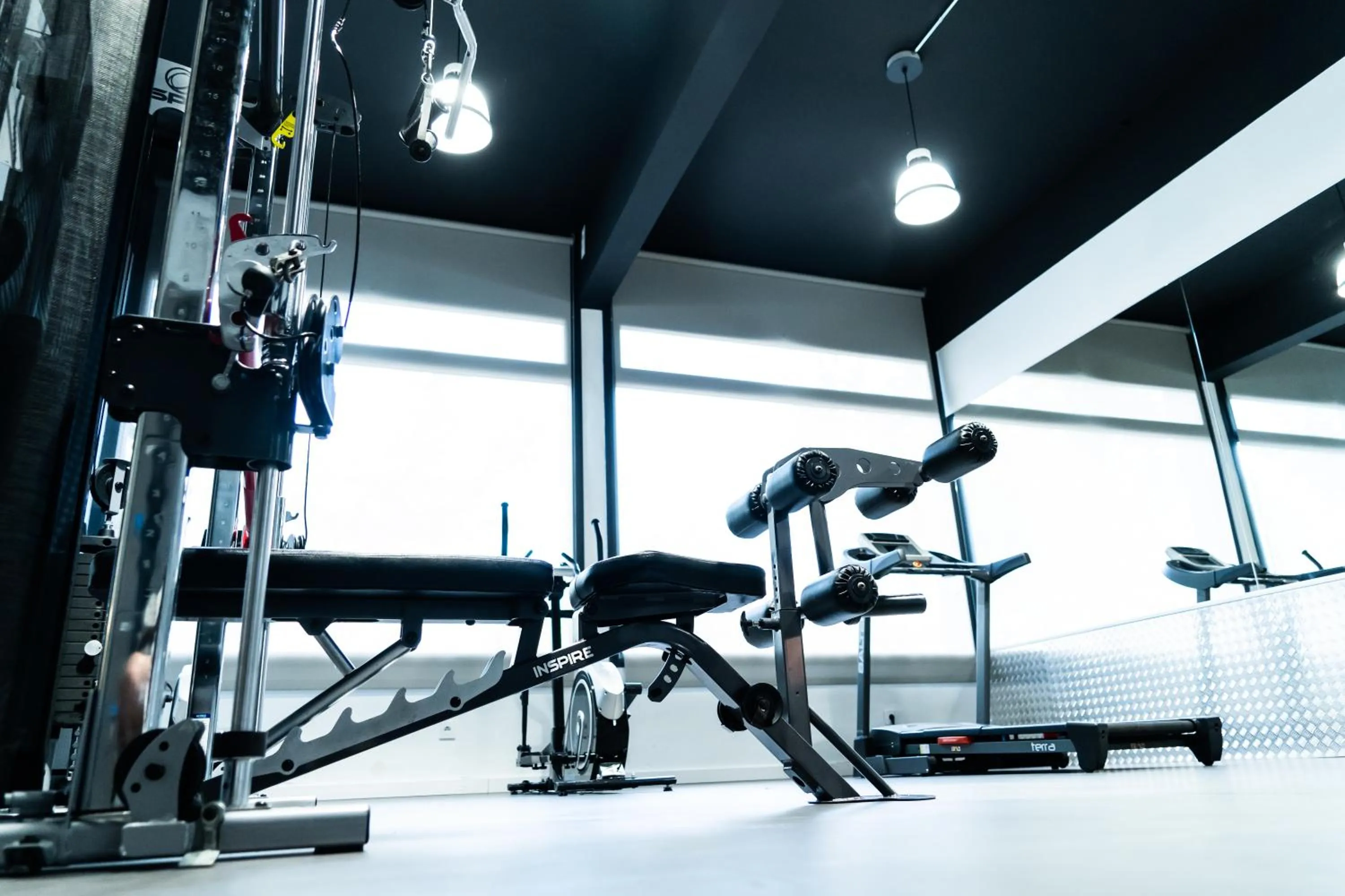 Fitness centre/facilities in Hotel Planas