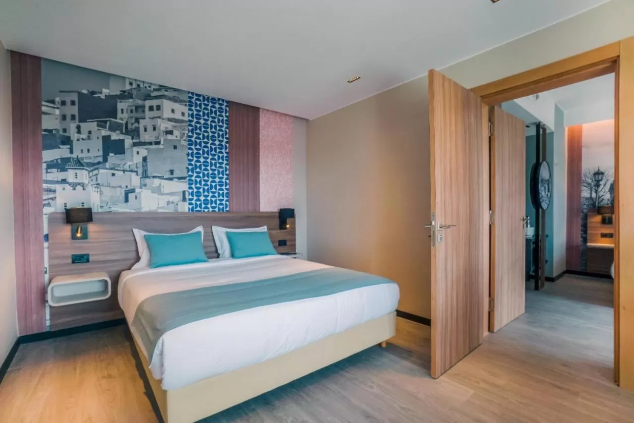 Bed in Dixil Garden Tanger Malabata