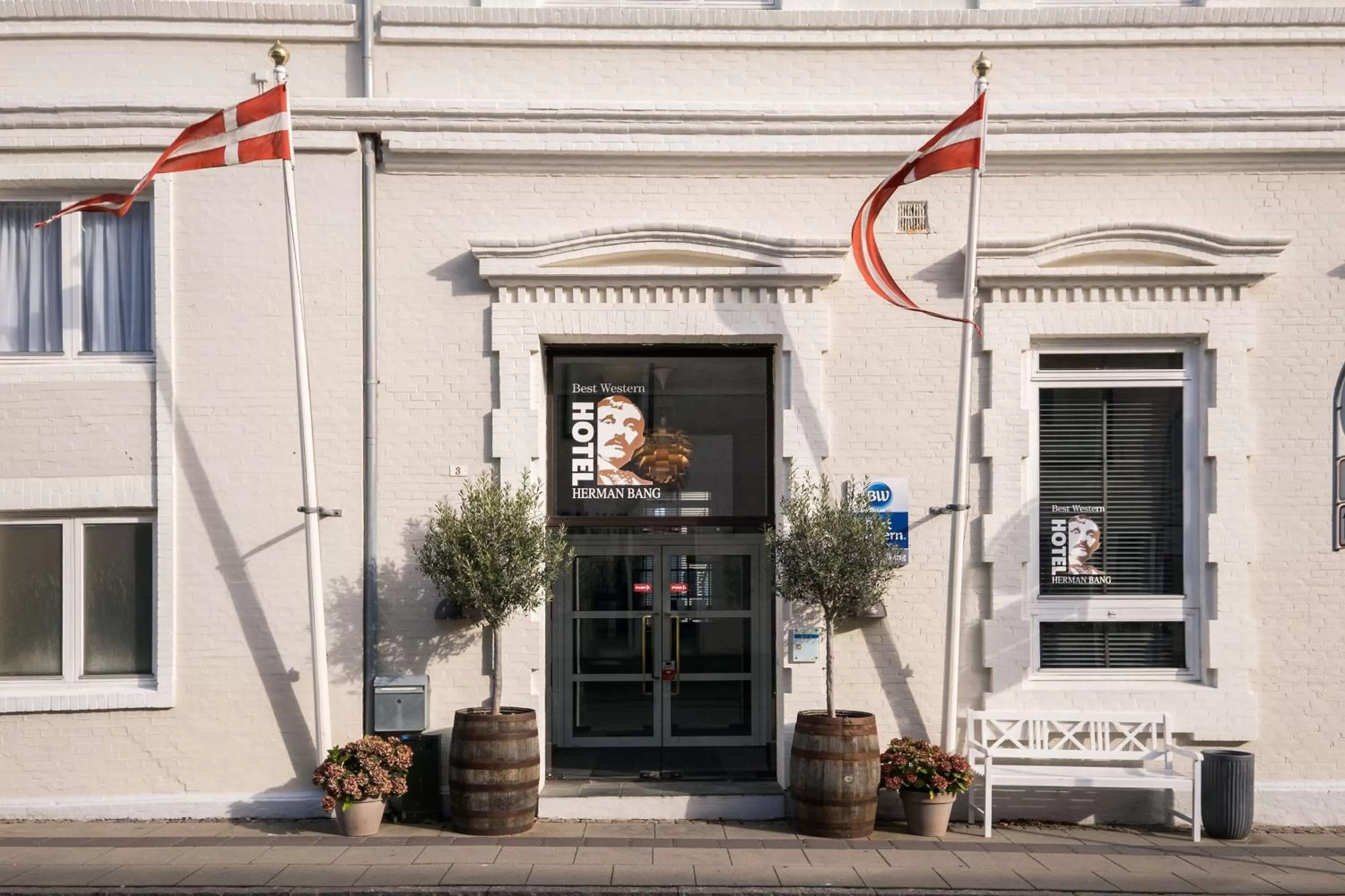 Property building in Best Western Hotel Herman Bang