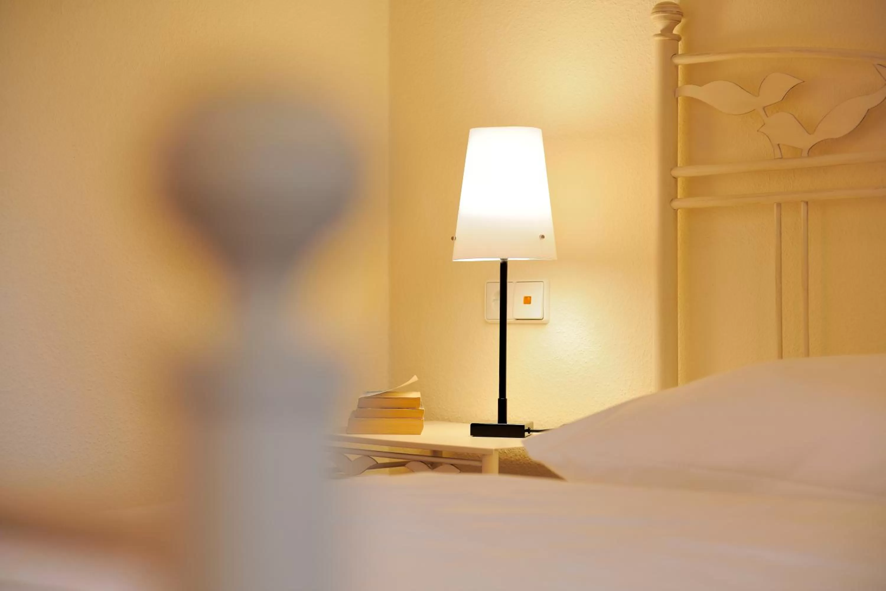 Decorative detail, Bed in Werkhof Hotel