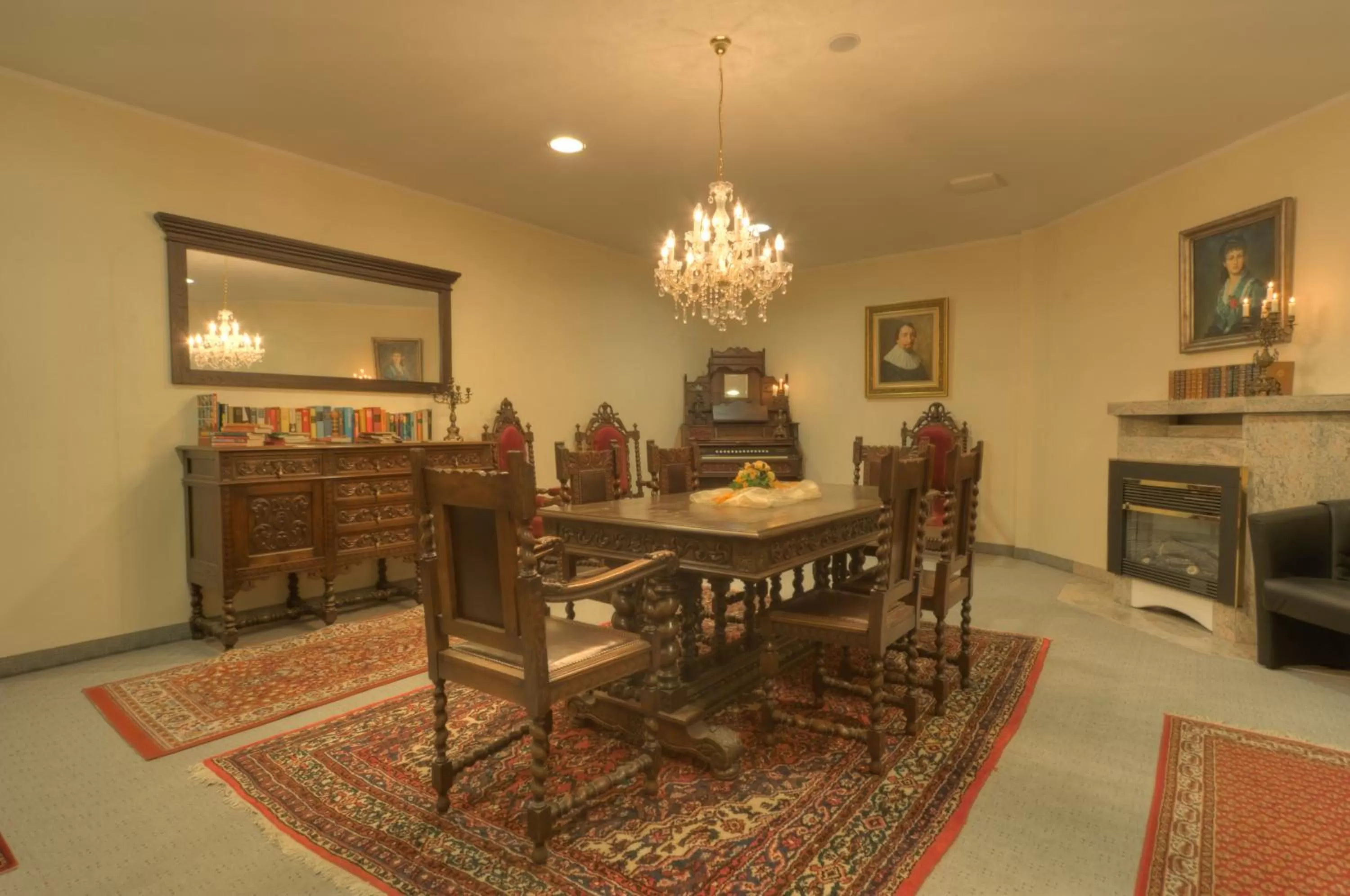 Dining area in Hotel Lahnschleife