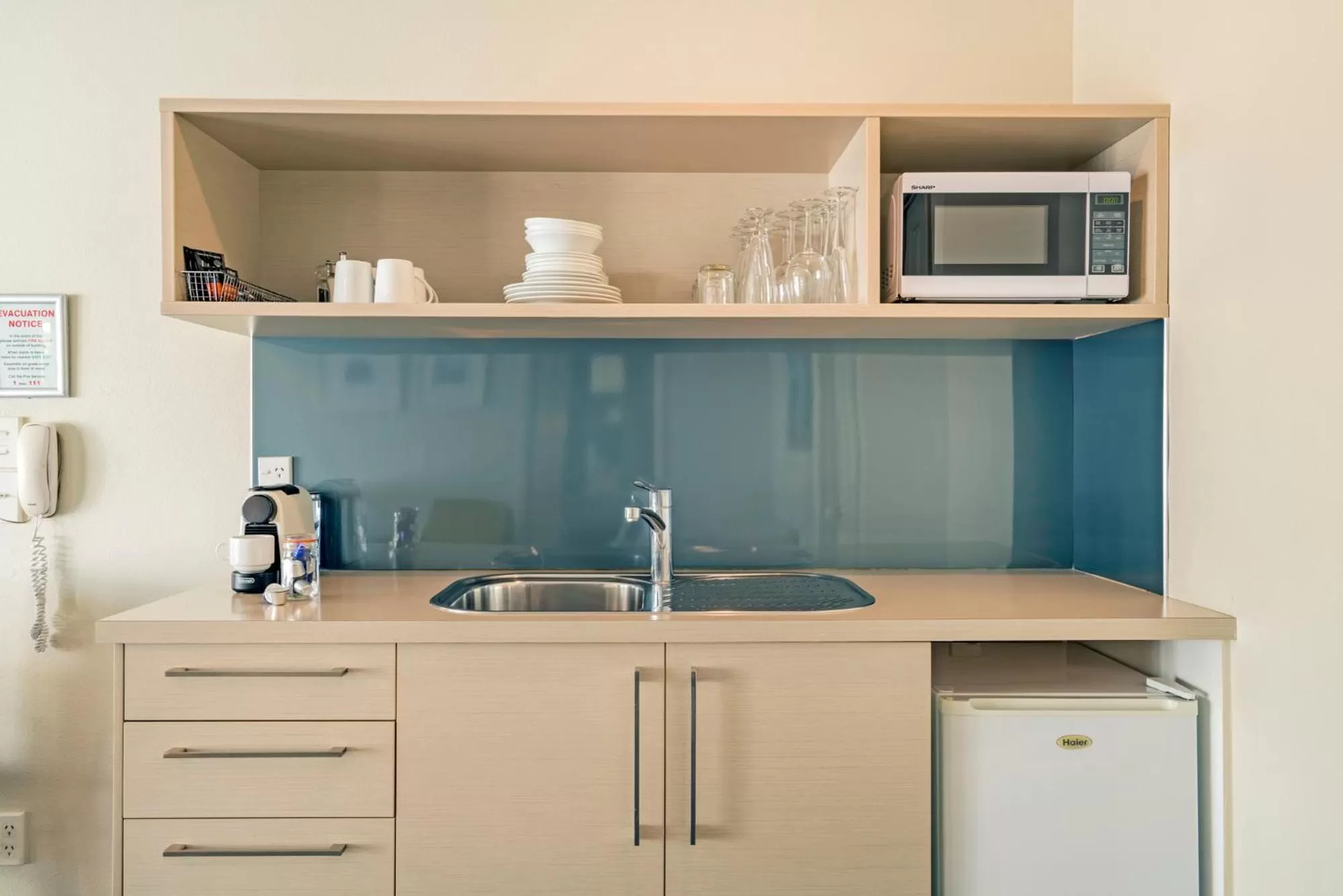 Kitchen or kitchenette in Silver Fern Rotorua Suites & Spa