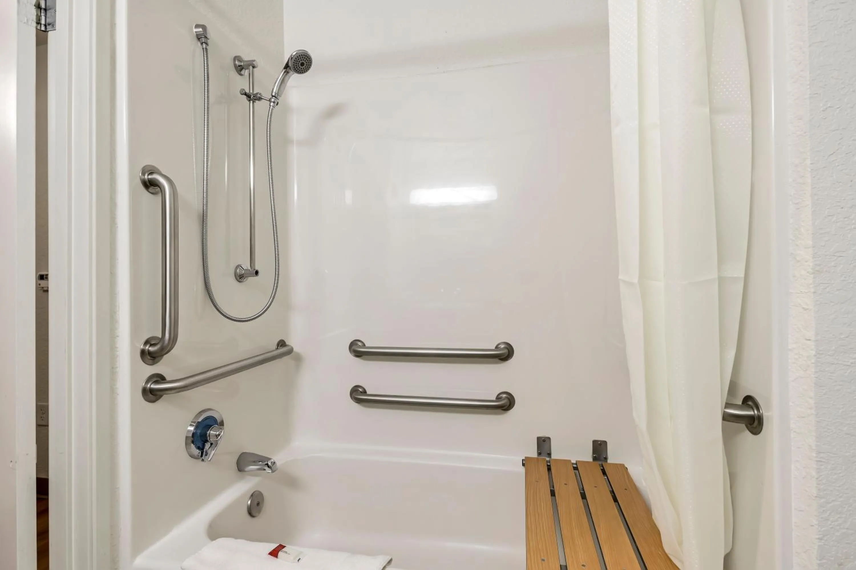 Bathroom in Motel 6 Ogden, UT- Downtown