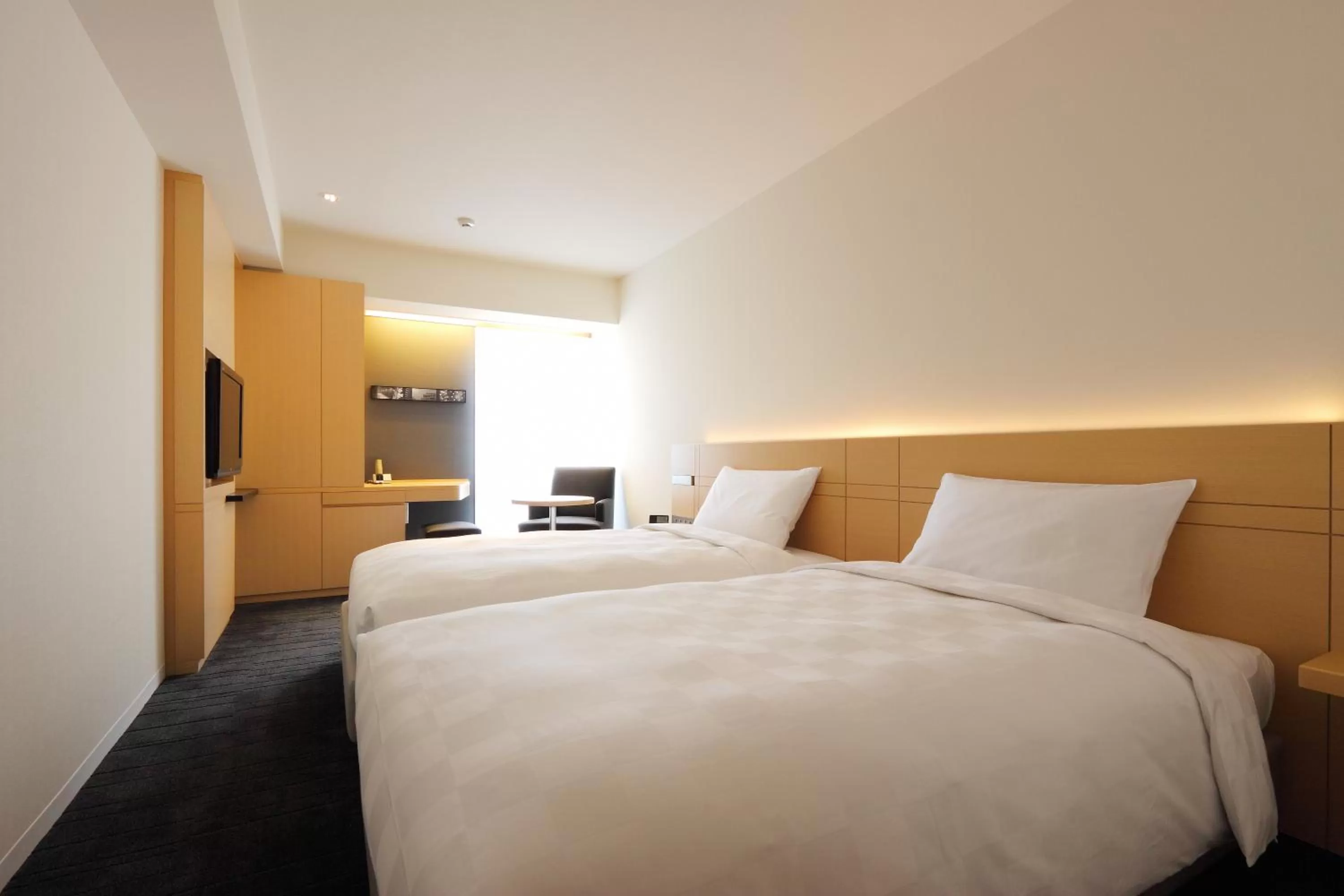 Photo of the whole room, Bed in Hakata Tokyu REI Hotel
