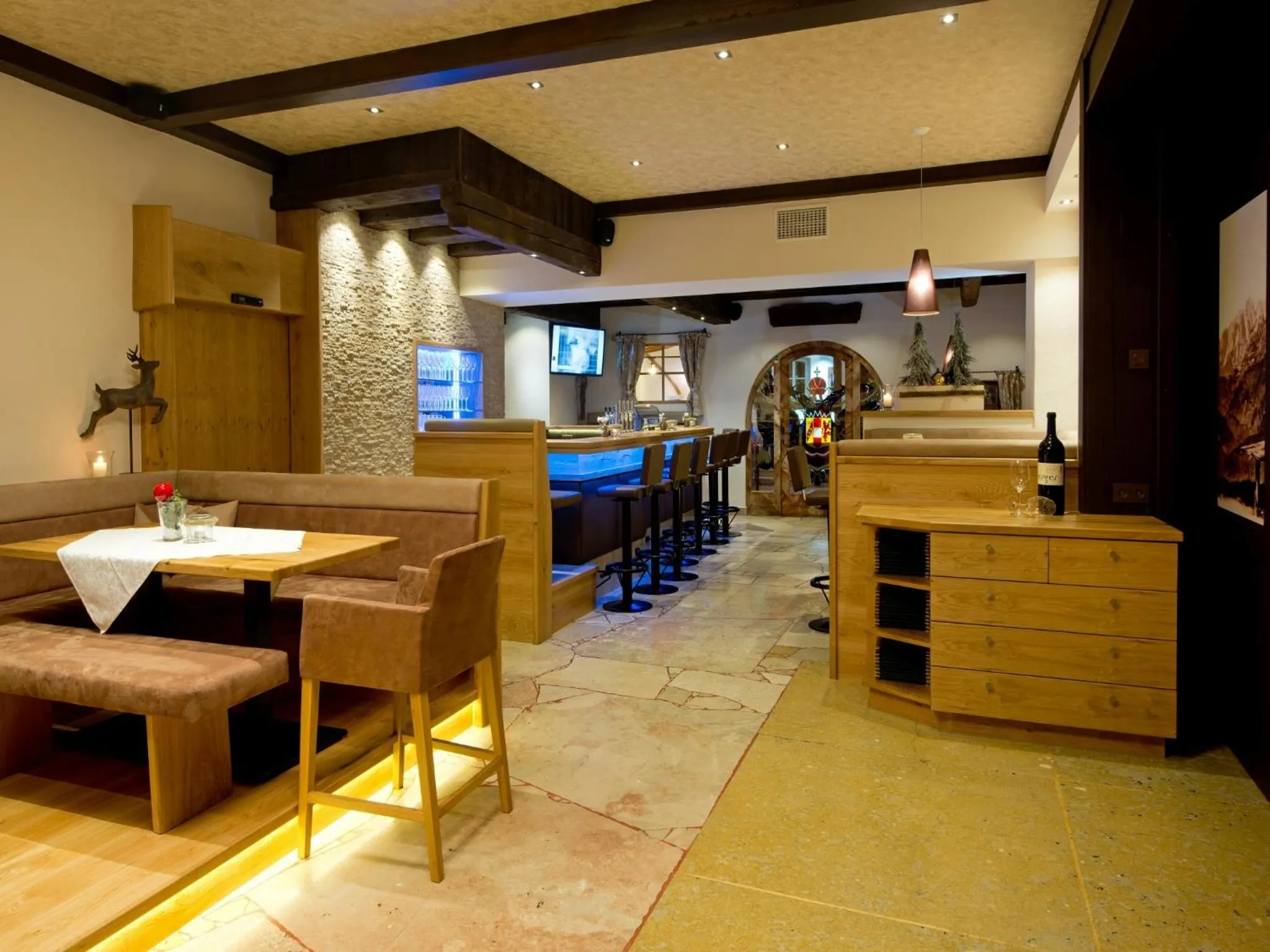 Lounge or bar in Hotel Stegerbräu