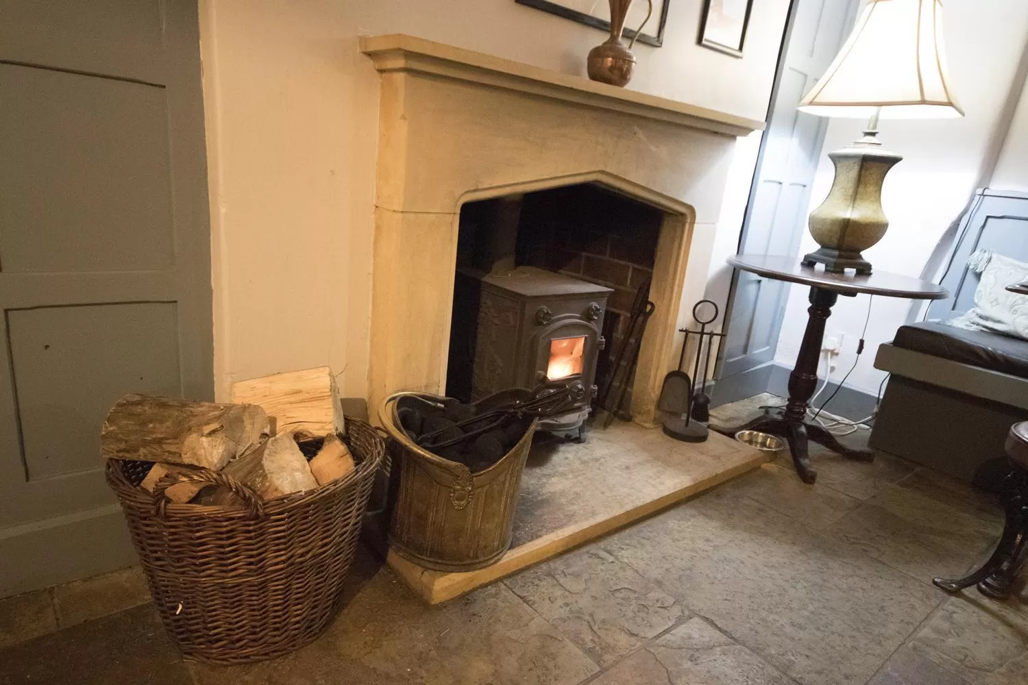 On site in The Bulls Head