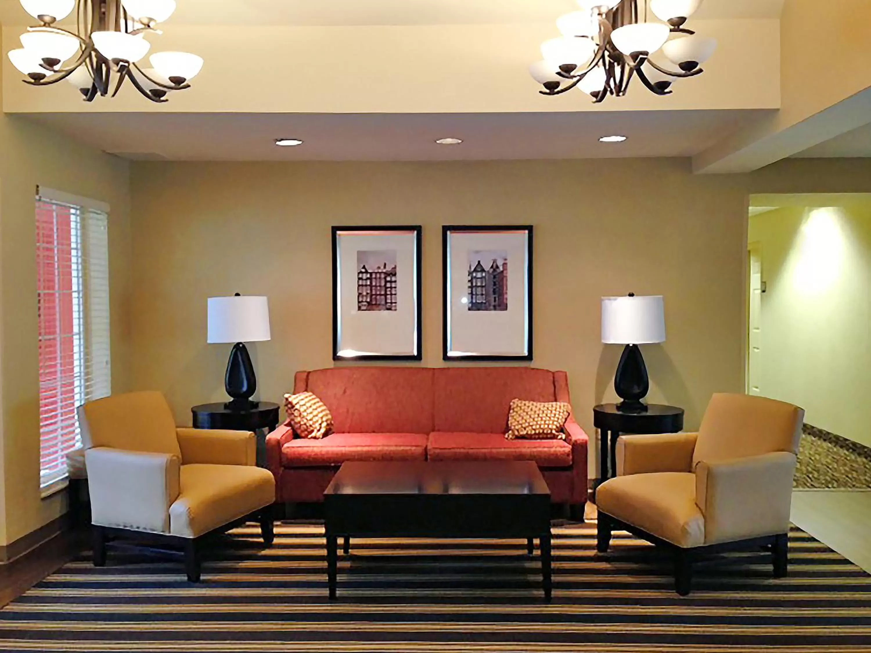 Lobby or reception in Extended Stay America Suites - Indianapolis - West 86th St