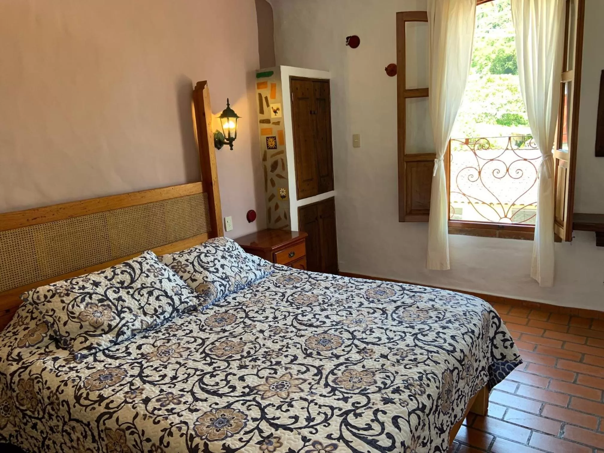 Bedroom, Bed in Casa Miguel Arcangel