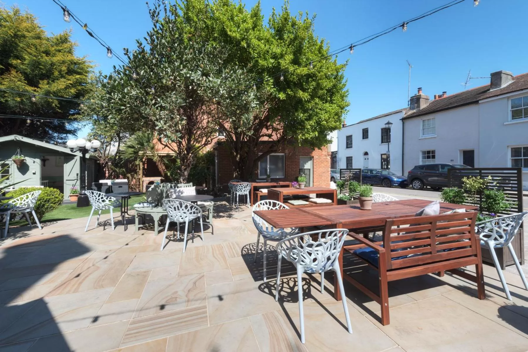 Garden view in Florence Gardens Boutique Hotel and Restaurant